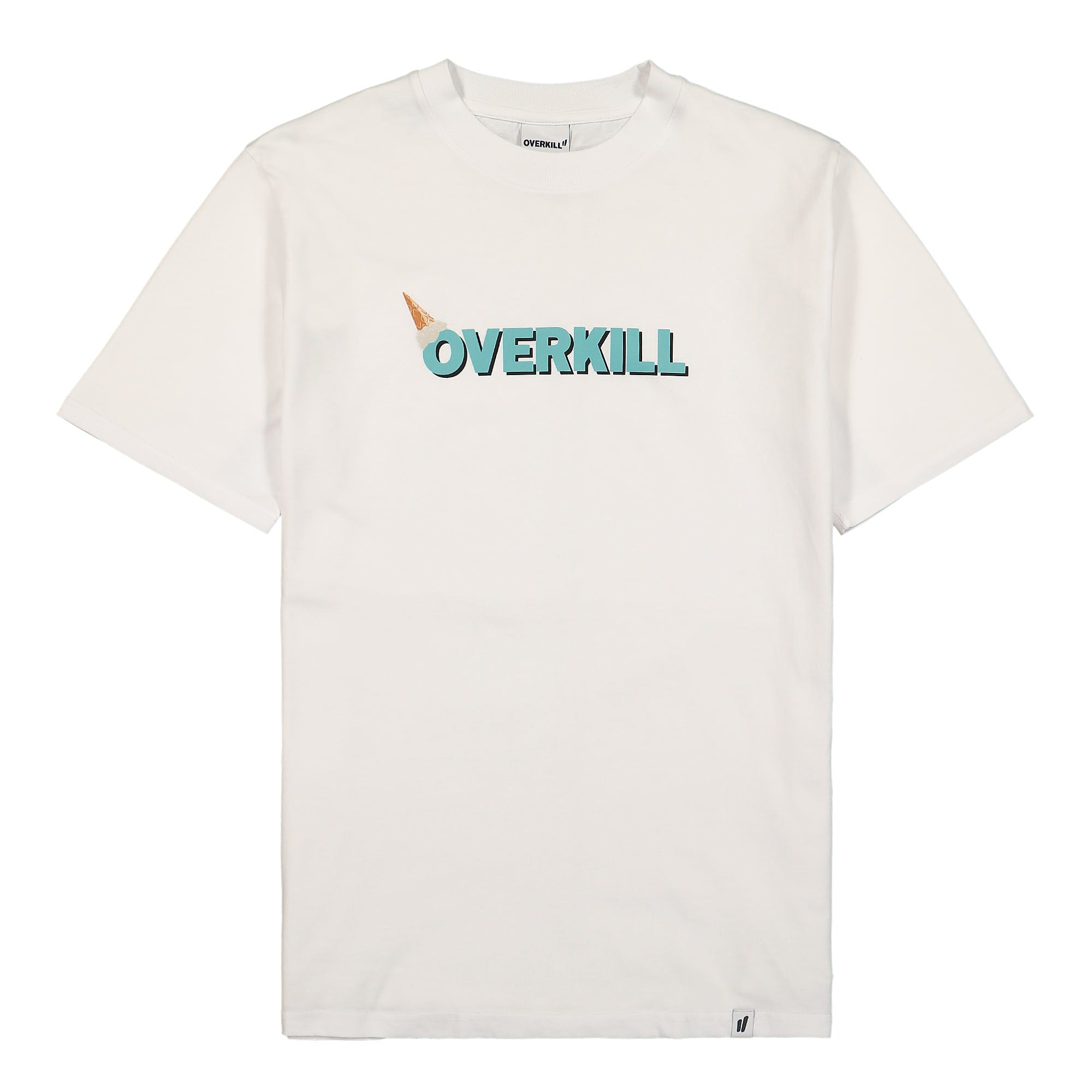 Overkill CSG Tee White / Blue T-Shirts OK-CSG-TS-WB | Overkill