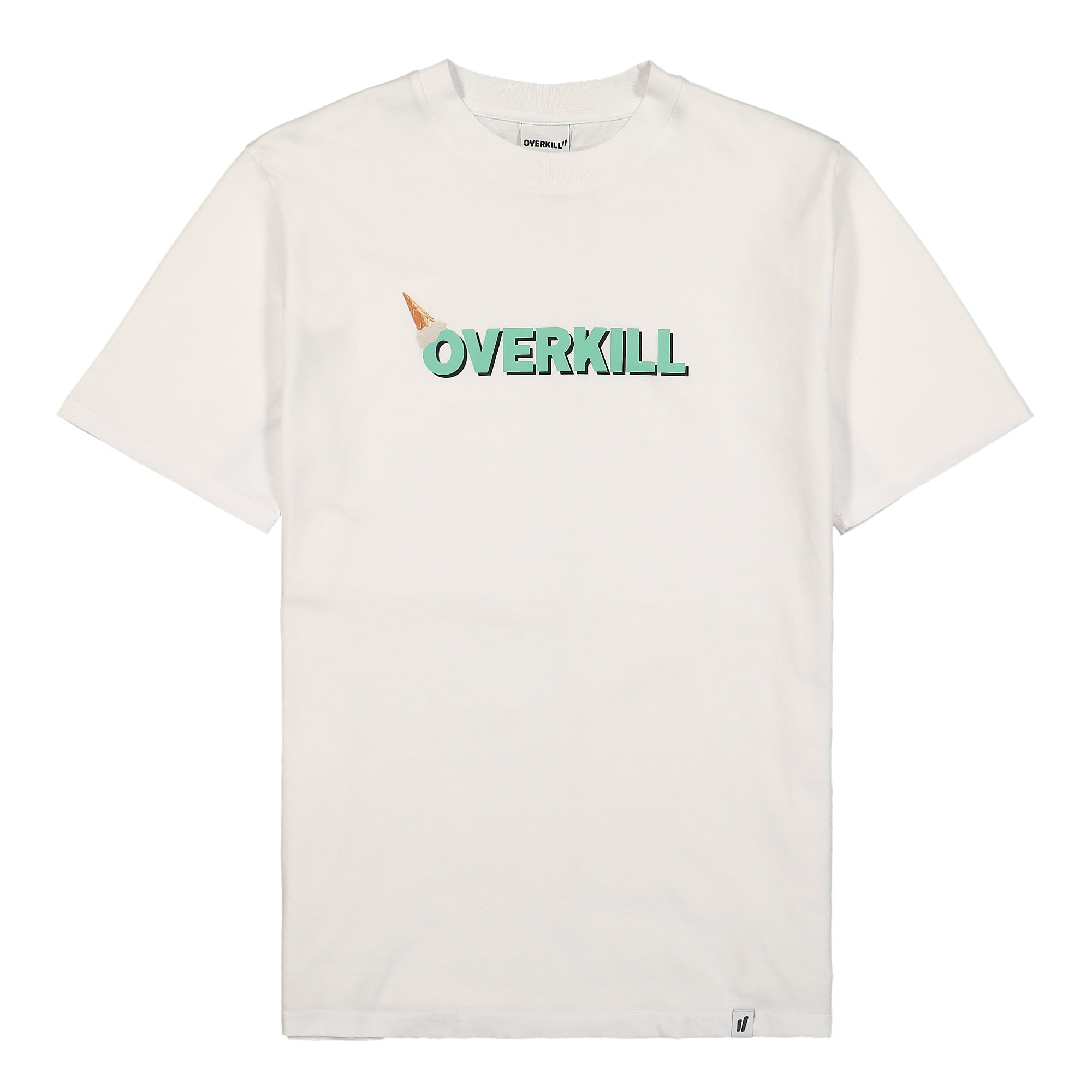 Overkill CSG Tee White / Mint T-Shirts OK-CSG-TS-WM | Overkill