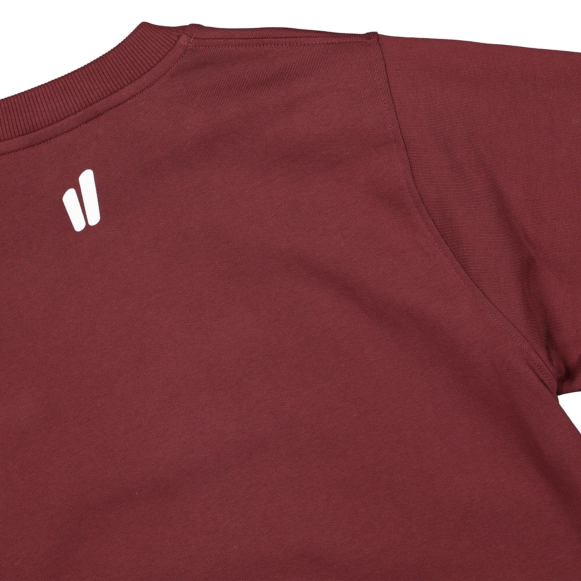 Overkill Logo Crewneck Burgundy Sweatshirts Detailfoto | Overkill