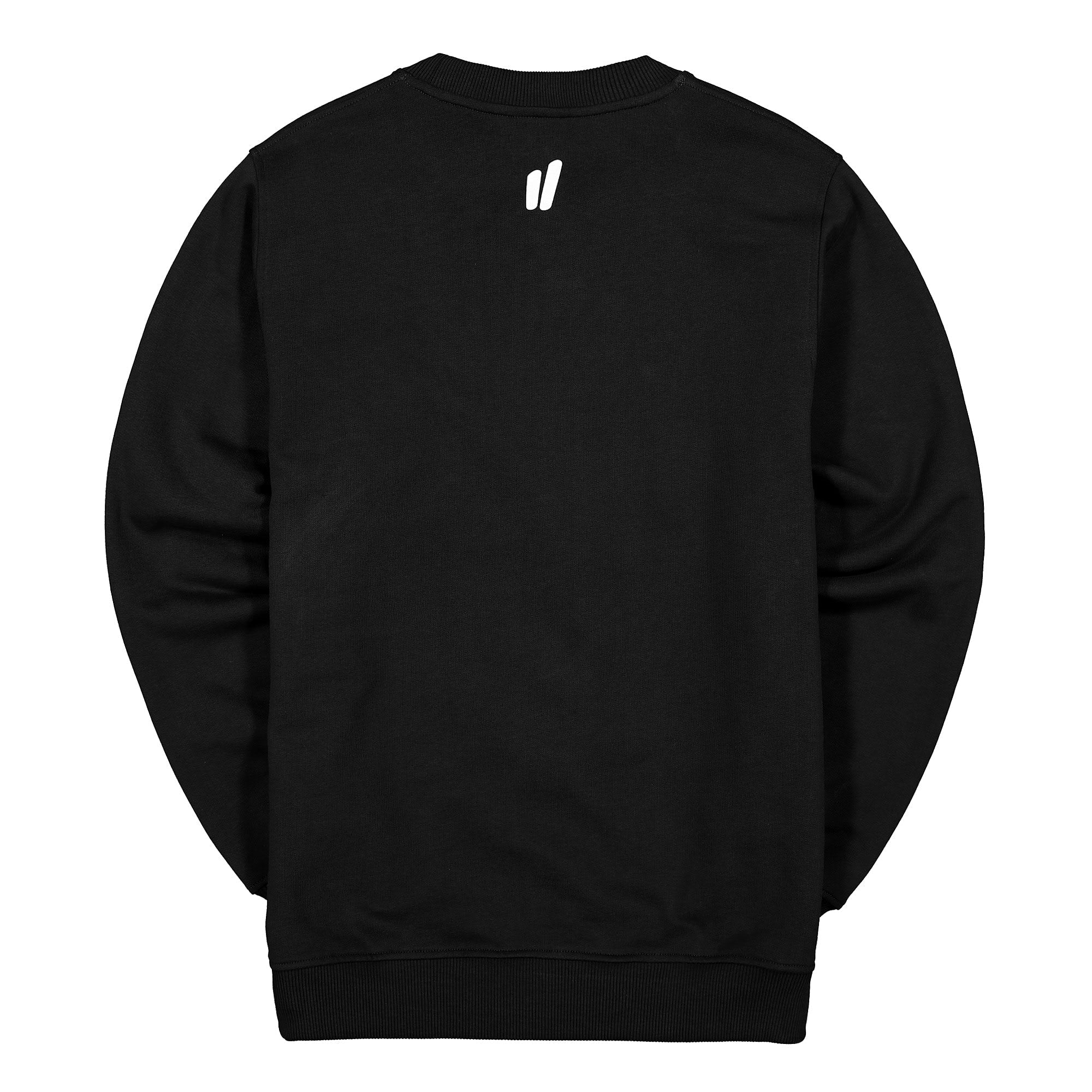 Overkill Logo Crewneck Black Sweatshirts Close-up | Overkill