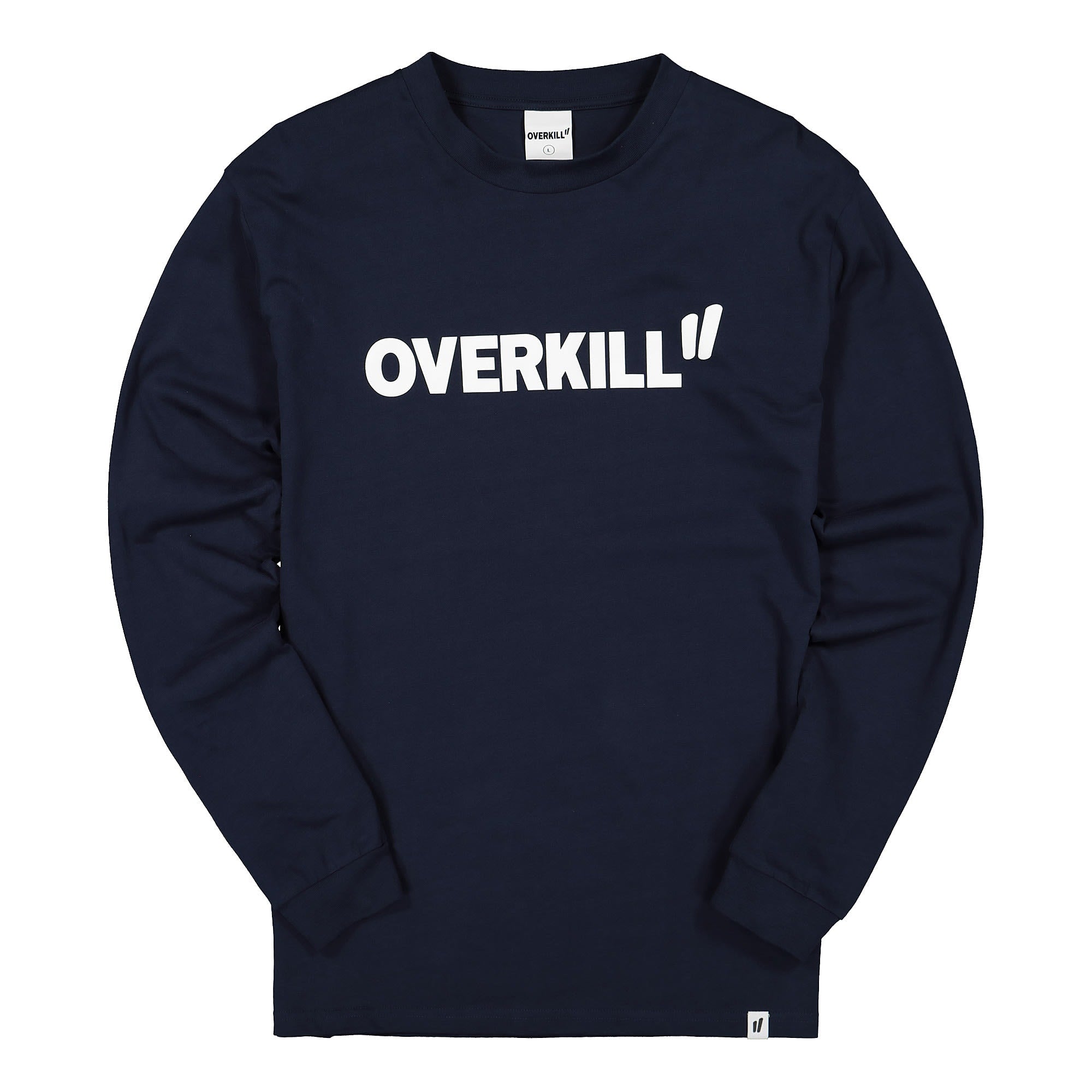 Overkill Logo Longsleeve Midnight Longsleeves OK-LLS-MN | Overkill