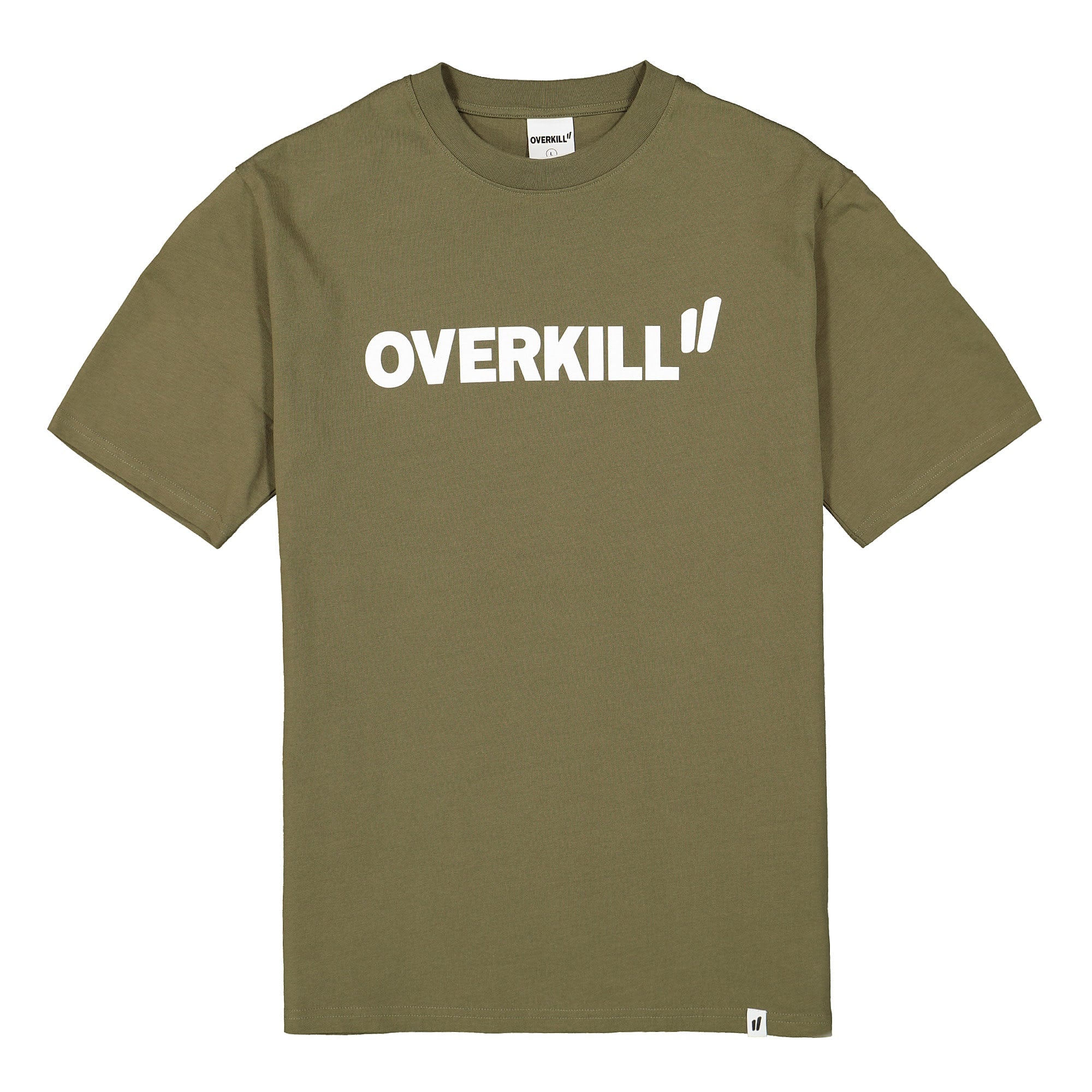 Overkill Logo Tee Aloe Green T-Shirts OK-LTS-AG | Overkill