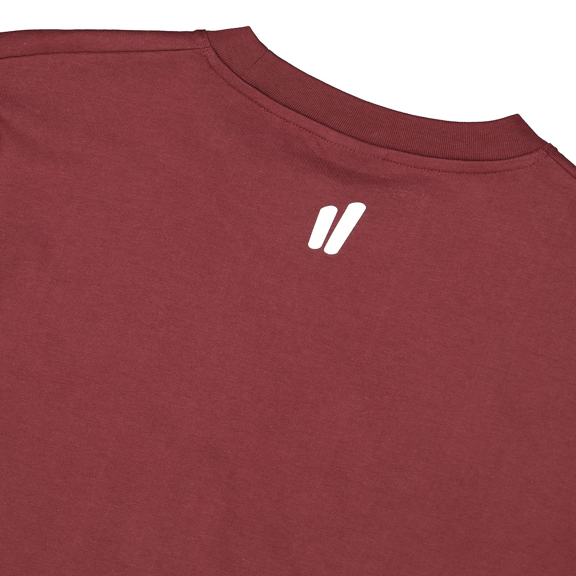 Overkill Logo Tee Burgundy T-Shirts Detail view 1 | Overkill