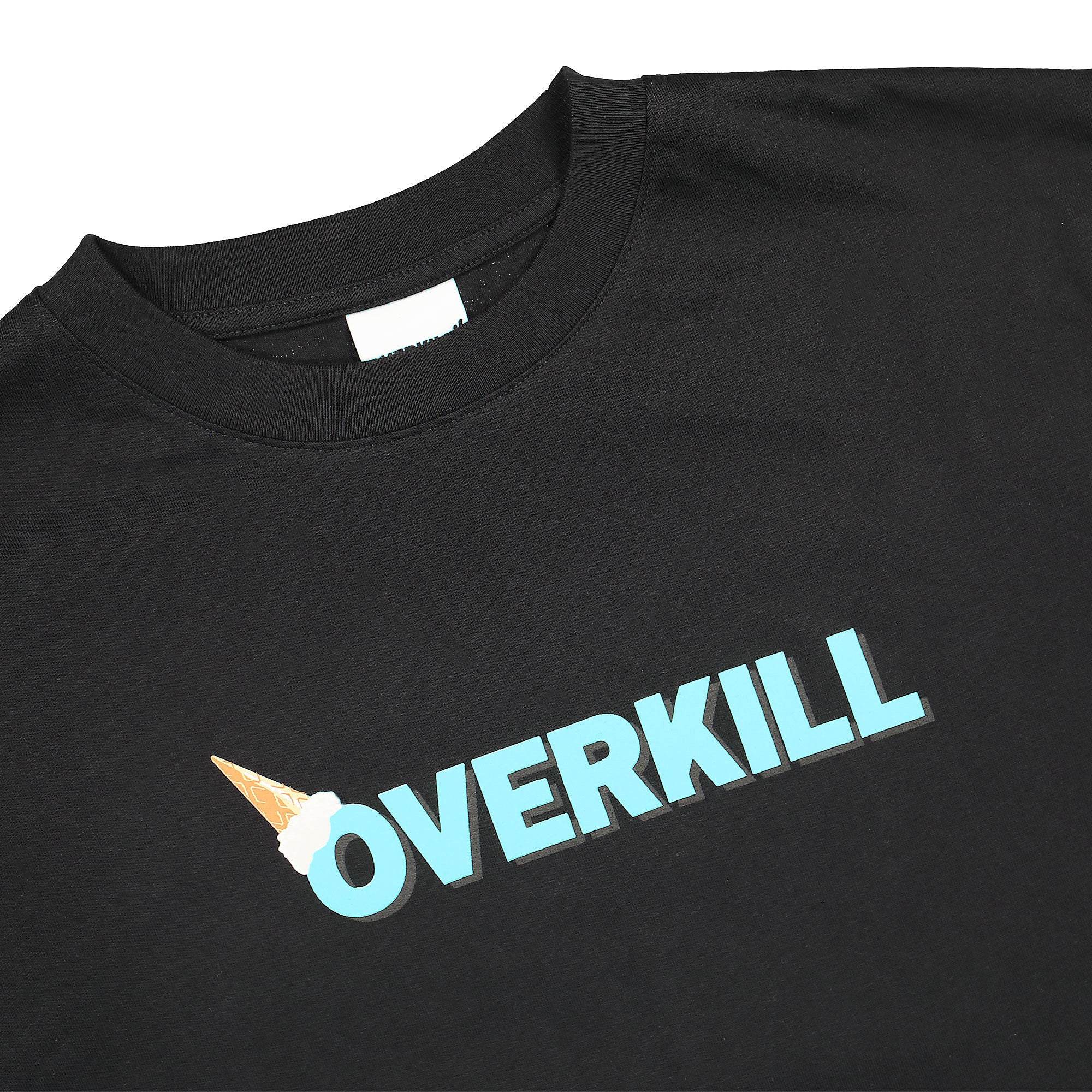 Overkill CSG Tee Black / Blue T-Shirts Material | Overkill