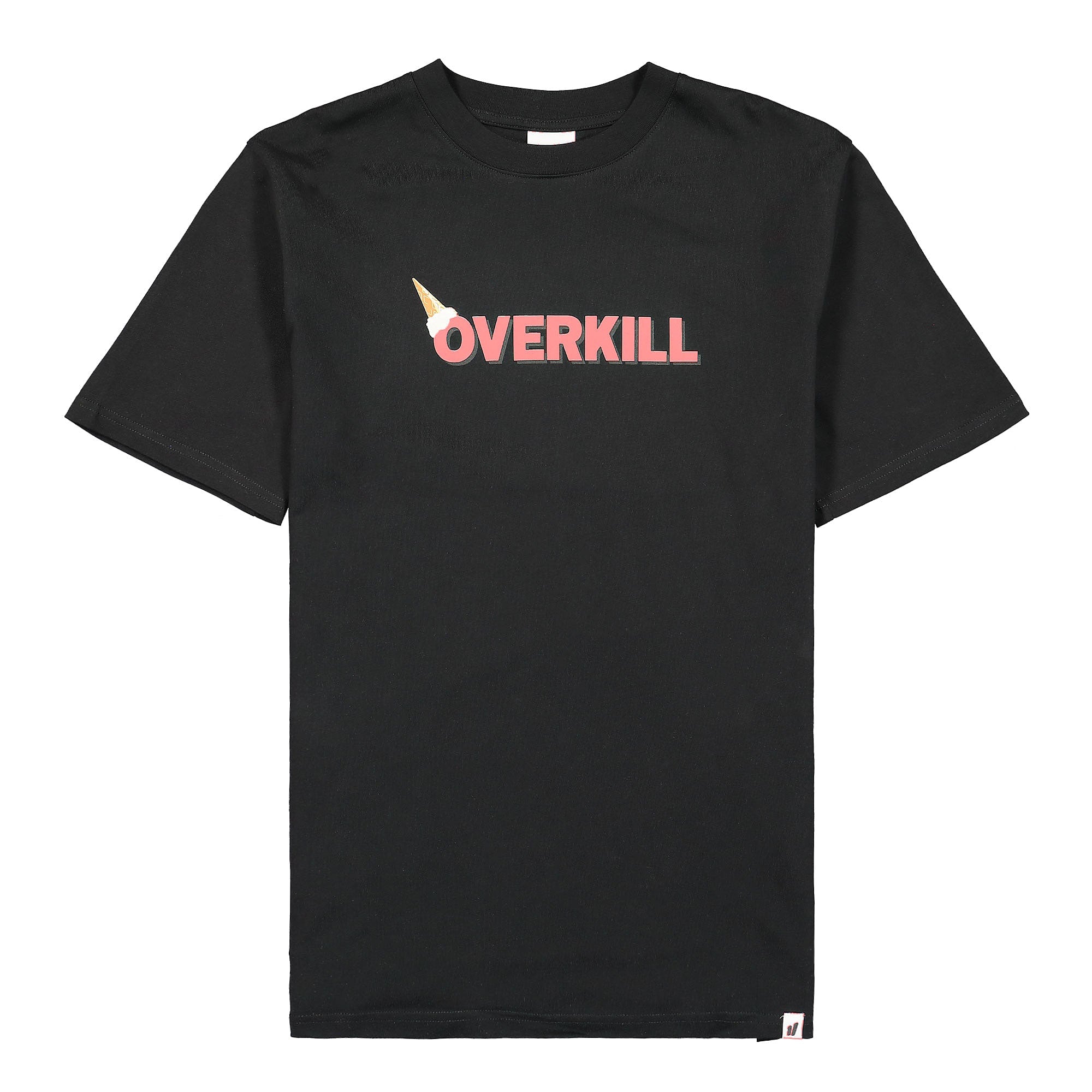 Overkill CSG Tee Black / Cherry T-Shirts OK-CSG-TS-BC | Overkill