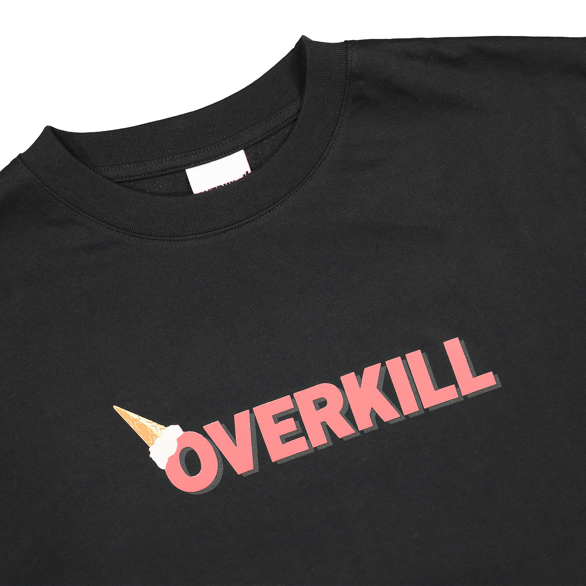Overkill CSG Tee Black / Cherry T-Shirts Material | Overkill