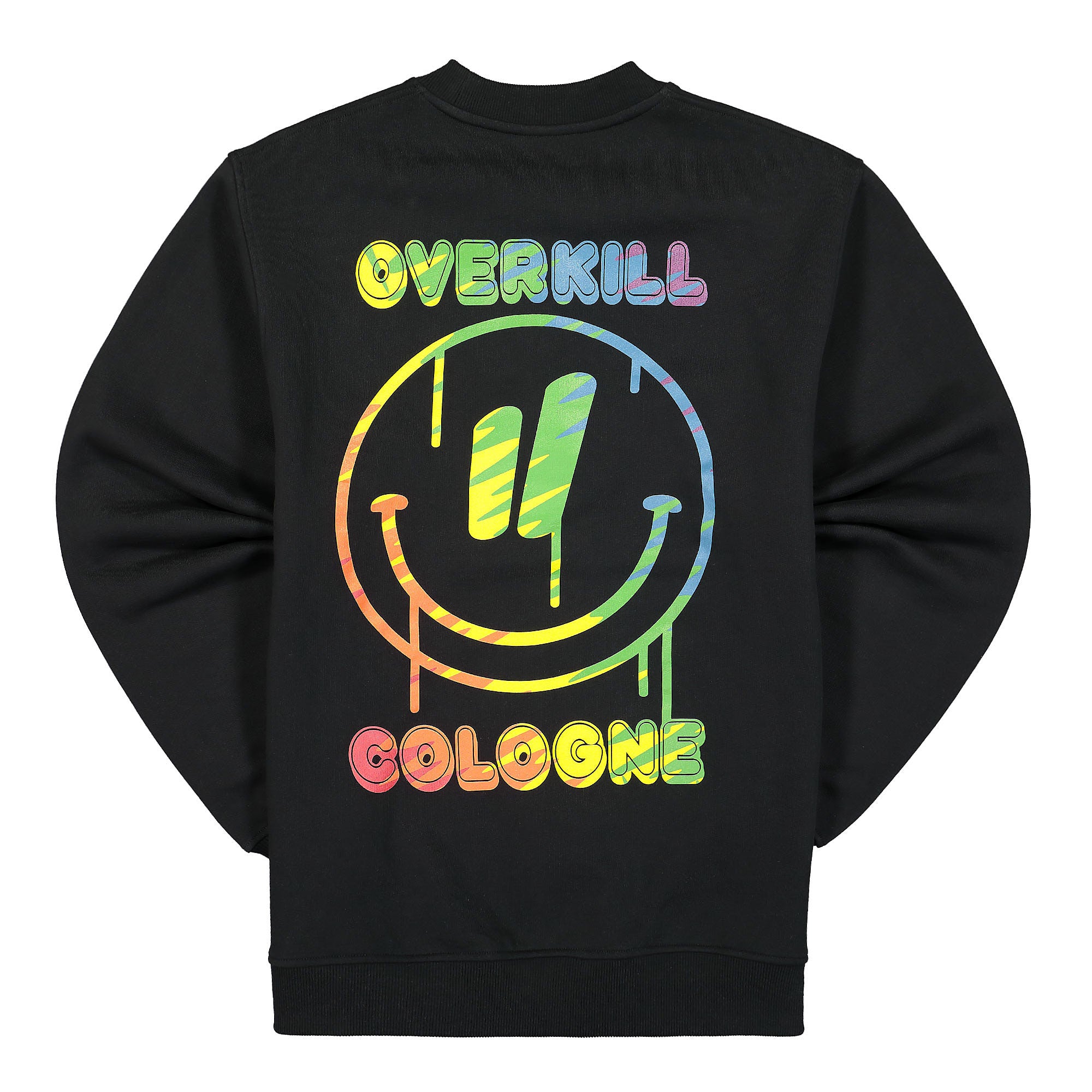 Overkill OTR Crewneck Black Sweatshirts Close-up | Overkill