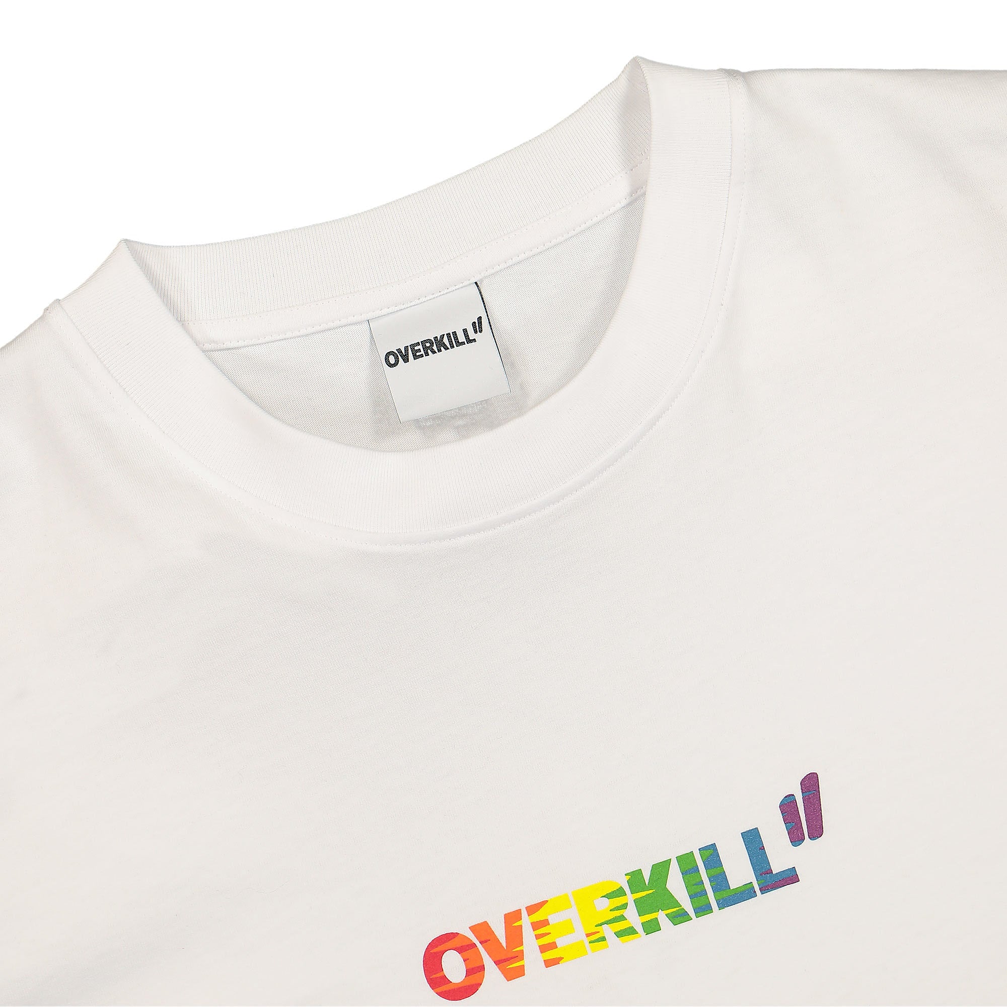 Overkill OTR Tee White T-Shirts Material | Overkill
