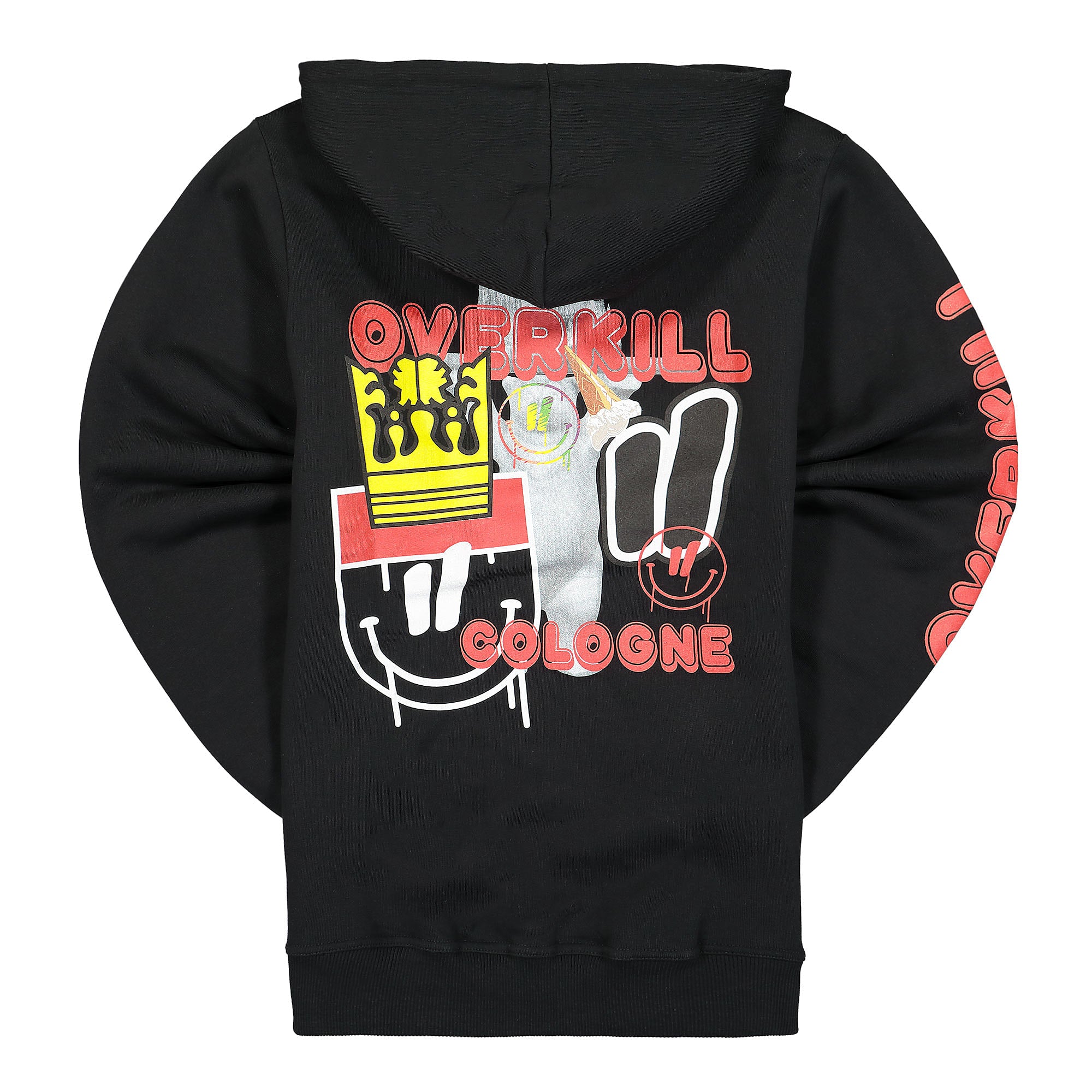 Overkill Tribute Hoodie Black Hoodies Close-up | Overkill