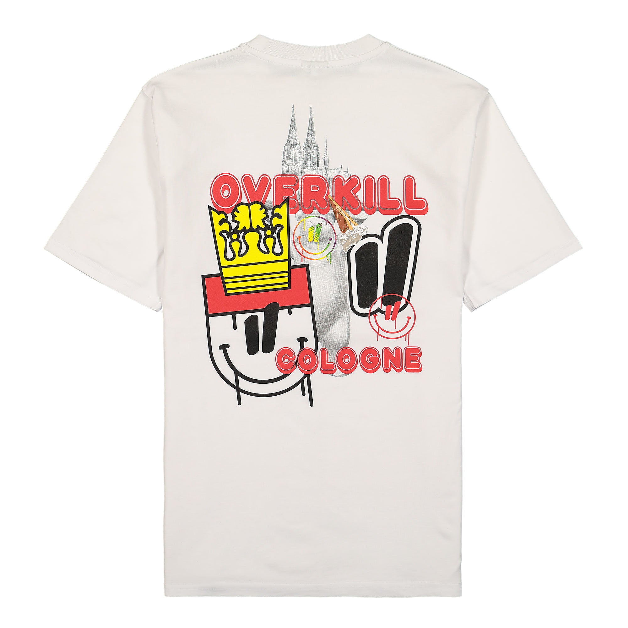 Overkill Tribute Tee White T-Shirts Close-up | Overkill