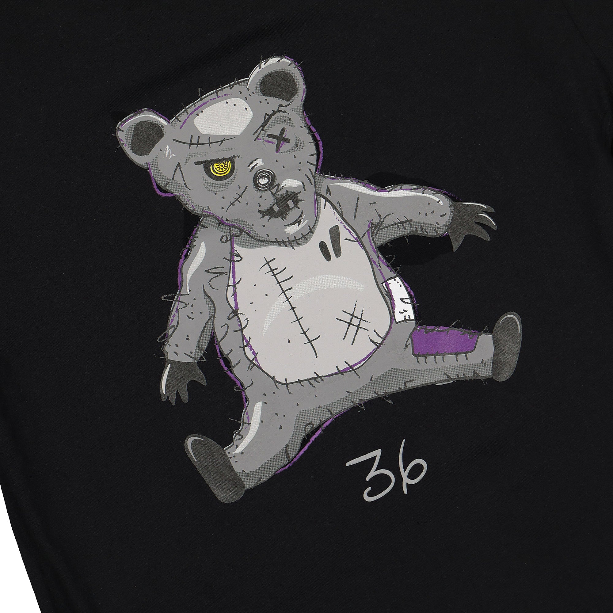 Overkill Halloween Bear Longsleeve Black Longsleeves Detailfoto | Overkill