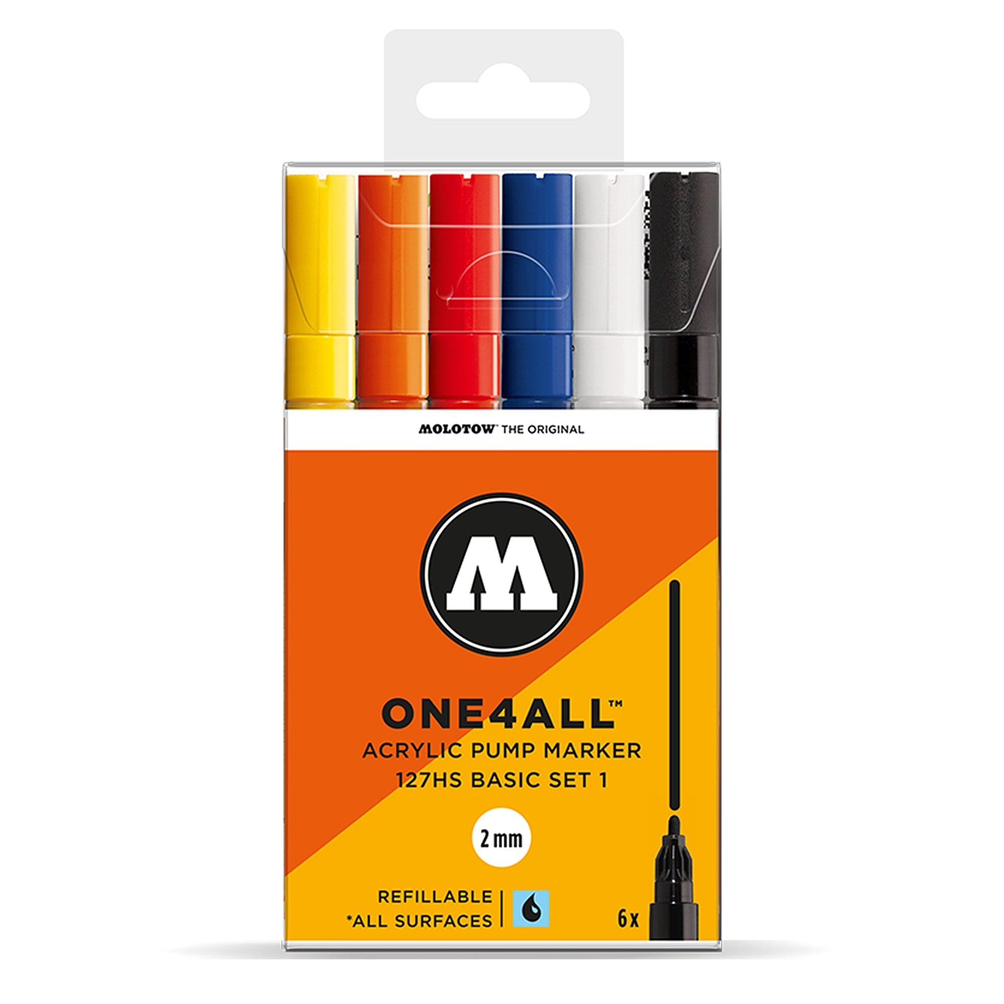 Molotow one4all 127hs basic 6 set 1 Marker 200230 | Overkill