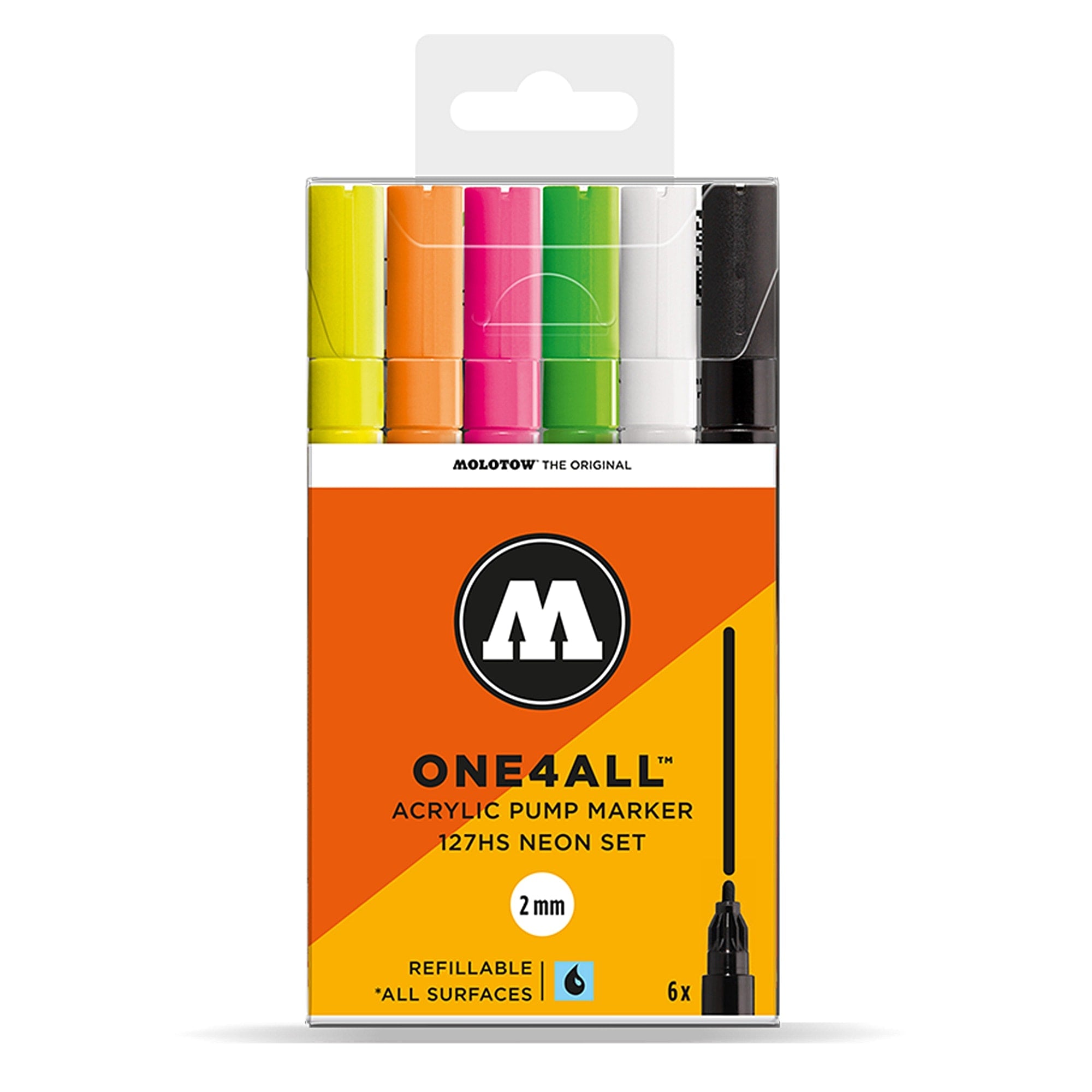 Molotow one4all 127hs neon-set Marker 200173 | Overkill