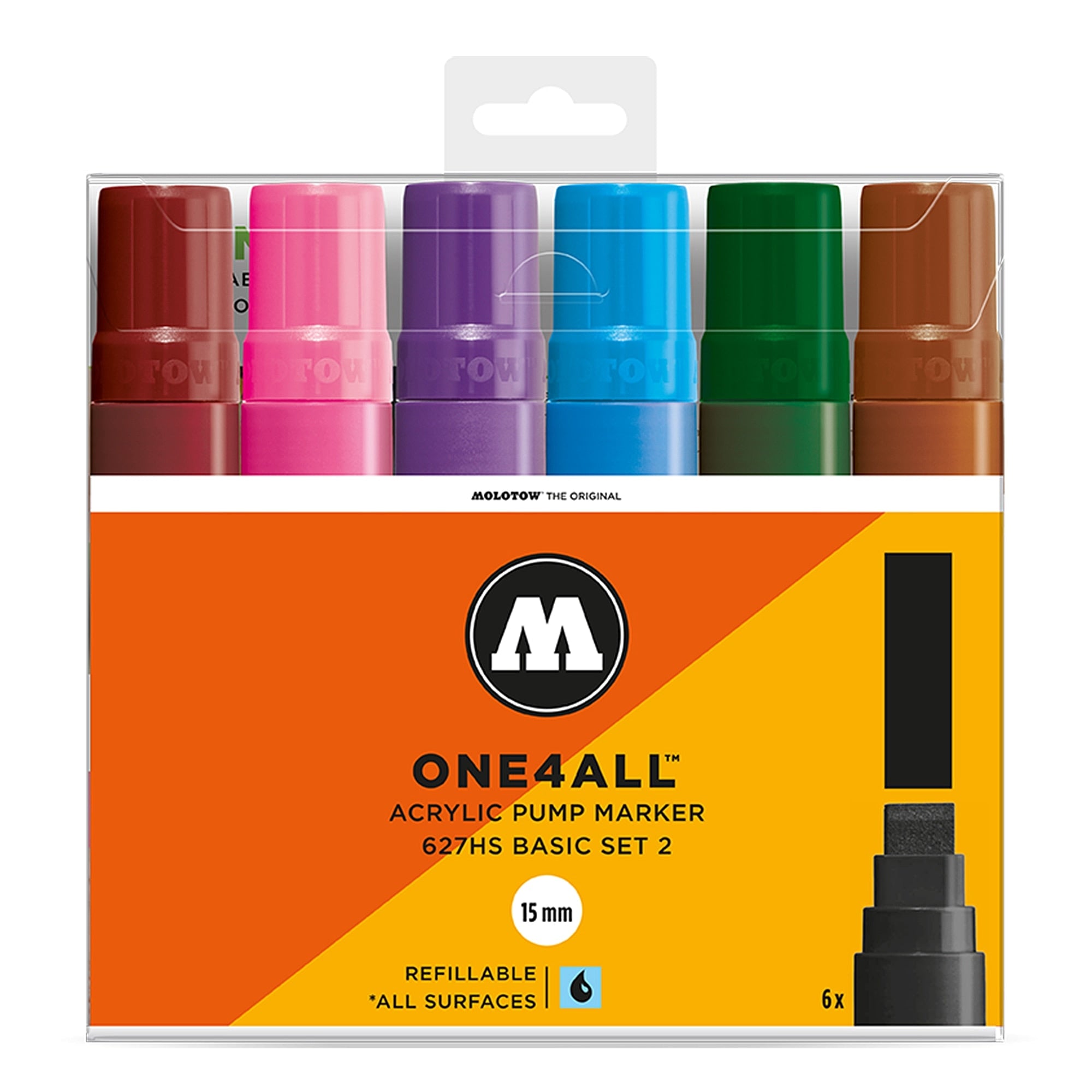 Molotow one4all 627hs basic-set 2 Marker 200460 | Overkill