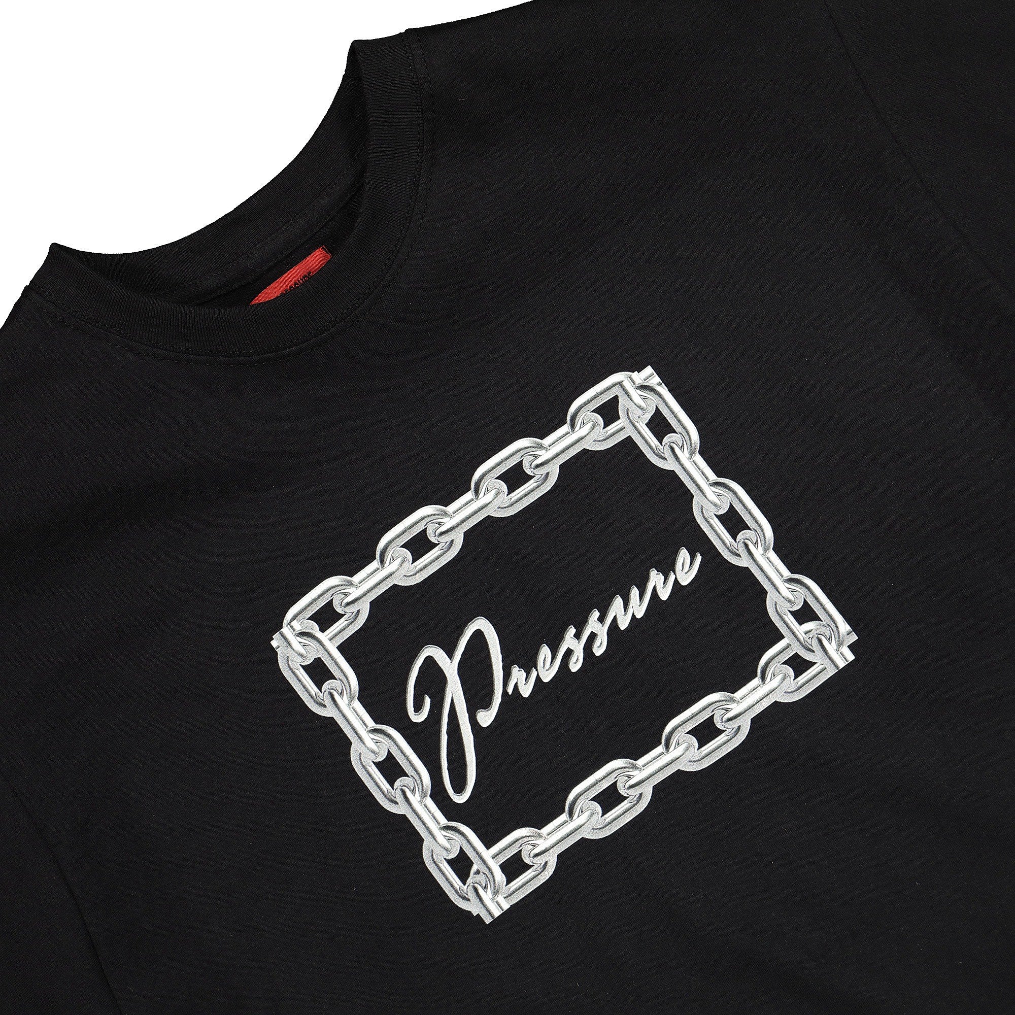 Pressure chain t-shirt Black T-Shirts Close-up | Overkill