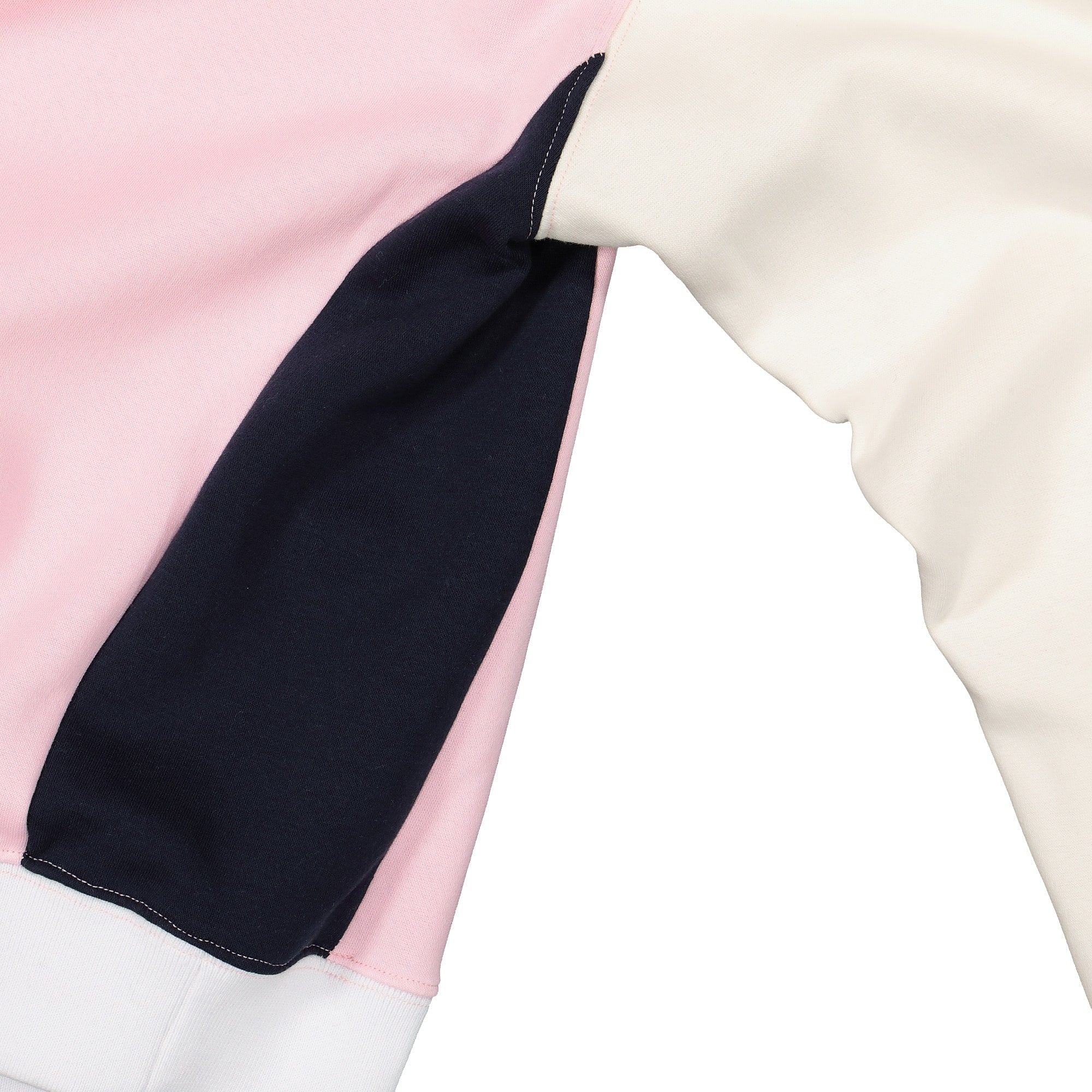 Pressure pressour pink hoodie Light Pink White Dark Blue Hoodies Detail view 1 | Overkill