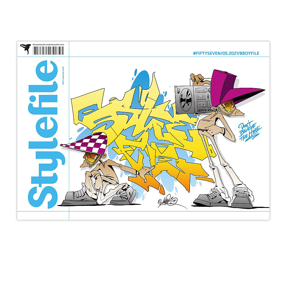 Stylefile Magazin #57 - Bboyfile Multicolored Magazines P.MA10157 | Overkill
