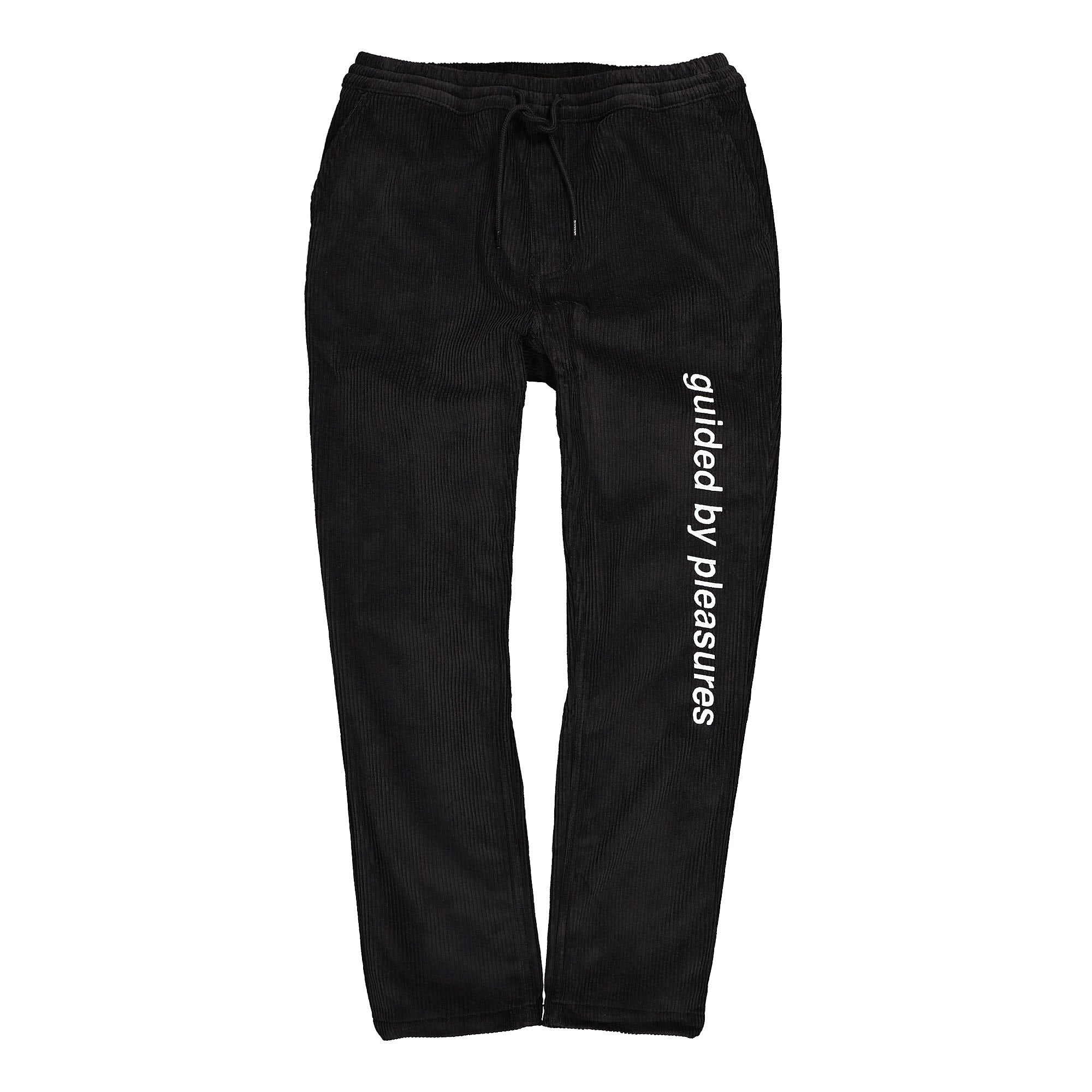 Pleasures Guided Corduroy Pant Black Sweat & Track Pants P19F104014 | Overkill
