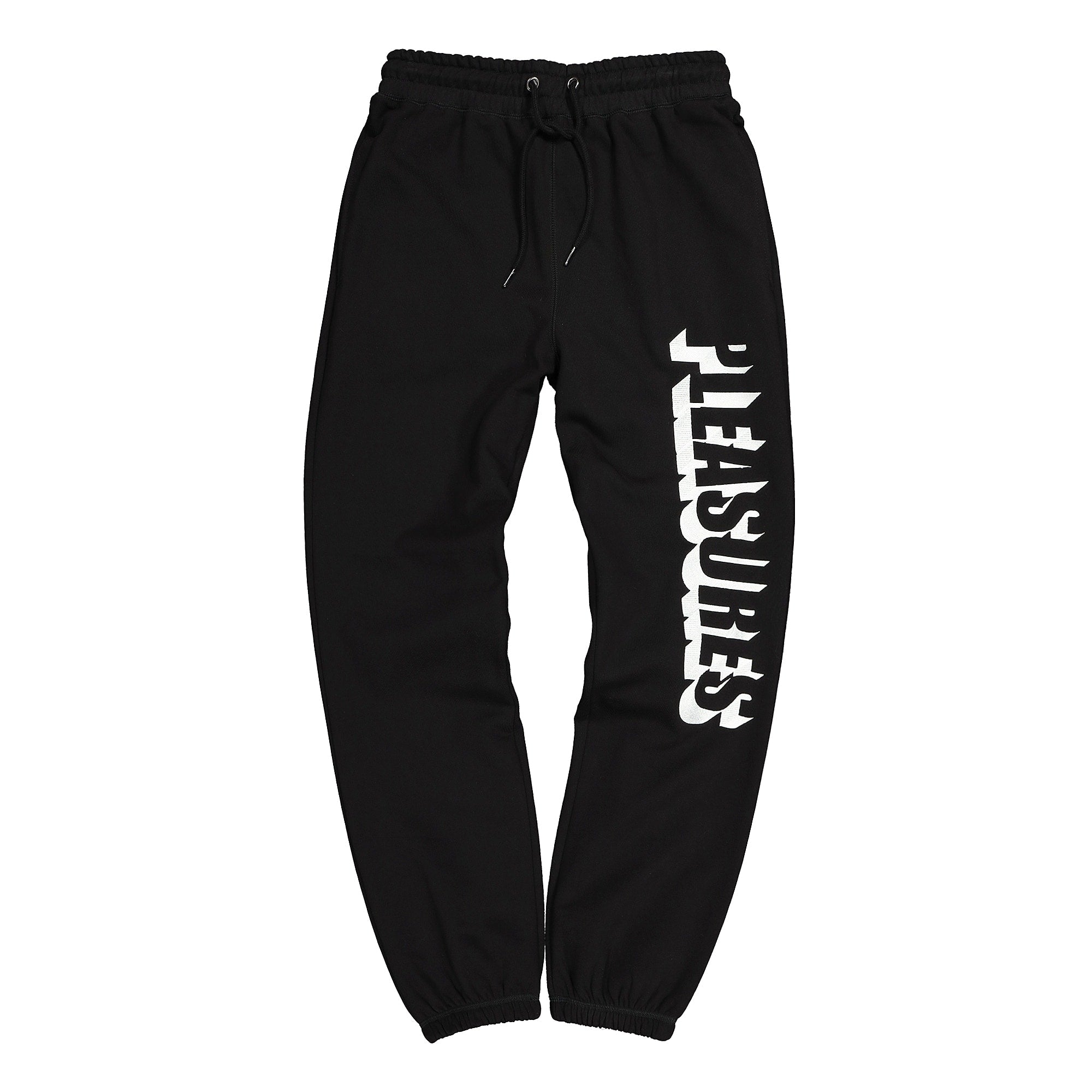 Pleasures Harvard Embroidered Sweatpant Black Sweat & Track Pants P19F104031 | Overkill