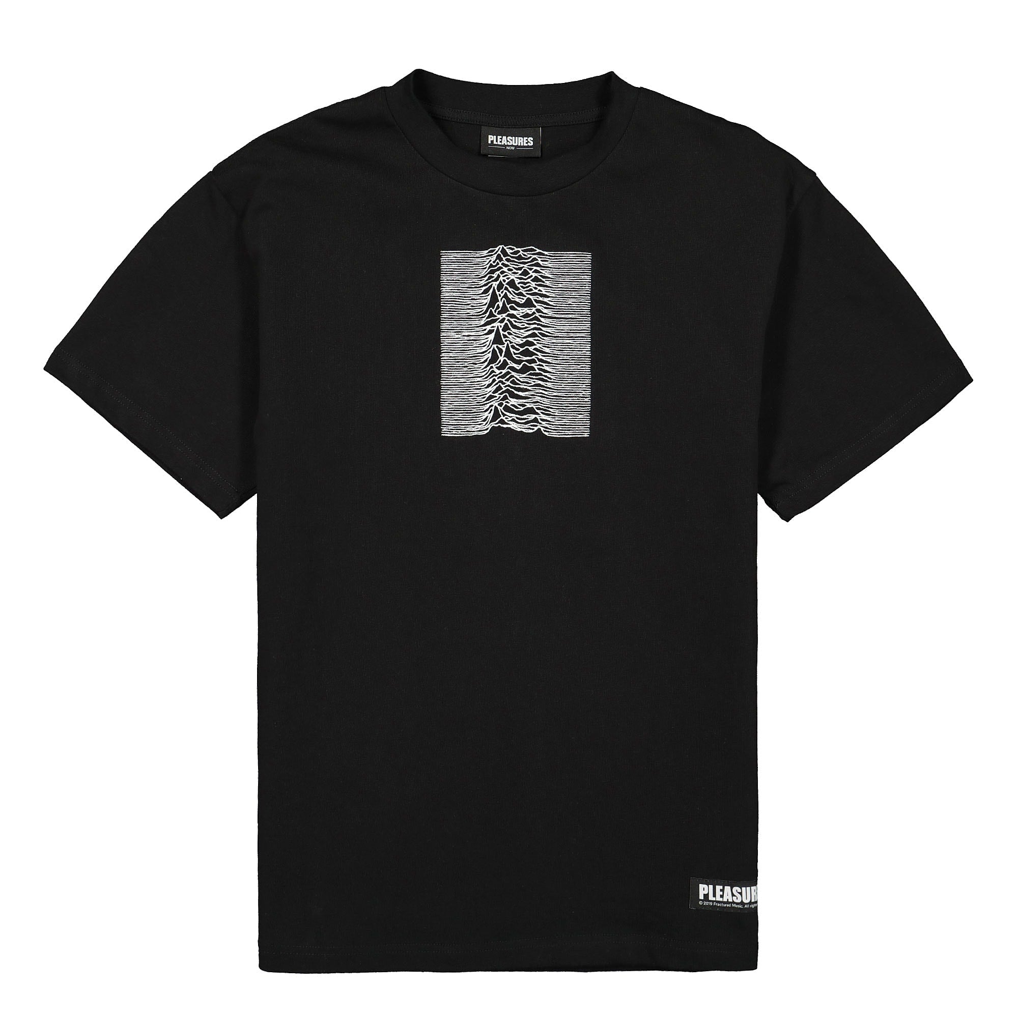 Pleasures Joy Division x Pleasures Shadow Play Embroidered Premium T-Shirt Black T-Shirts P19JD008 | Overkill