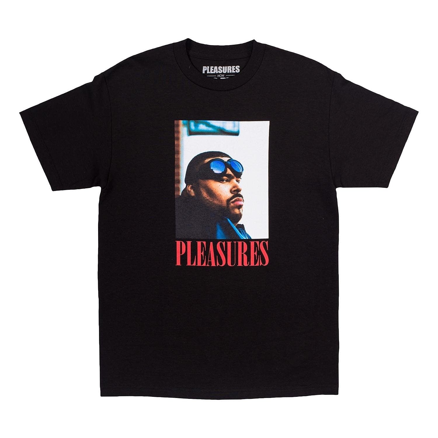 Pleasures Beware T-Shirt Black T-Shirts P19P101057 | Overkill