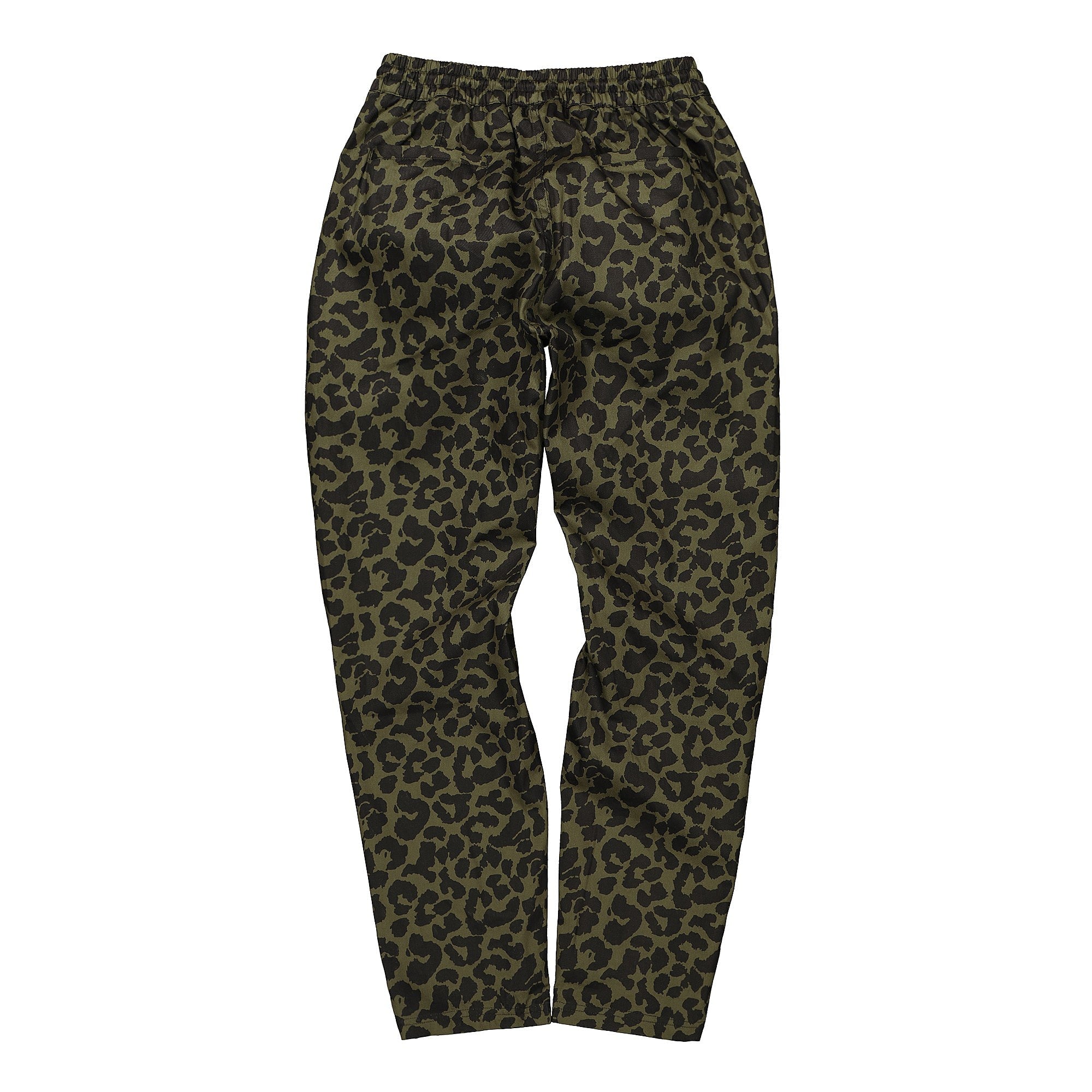 Pleasures Now Leopard Beach Pant Green Sweat & Track Pants Material | Overkill