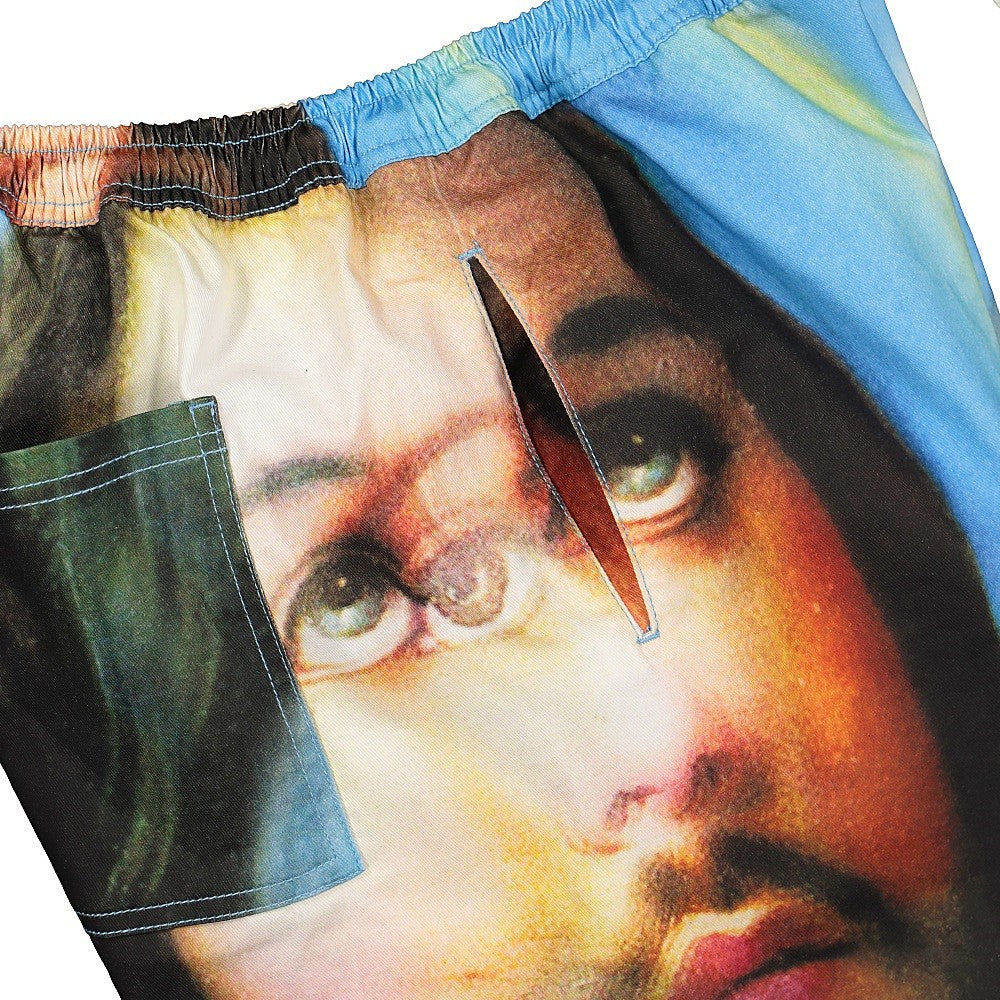 Pleasures Holy Shorts Blue Shorts Detailfoto | Overkill