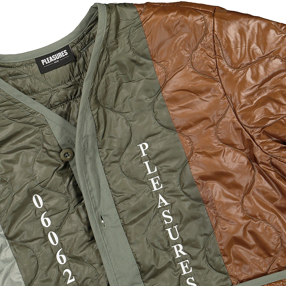Pleasures Misery Jacket Green Jackets Material | Overkill
