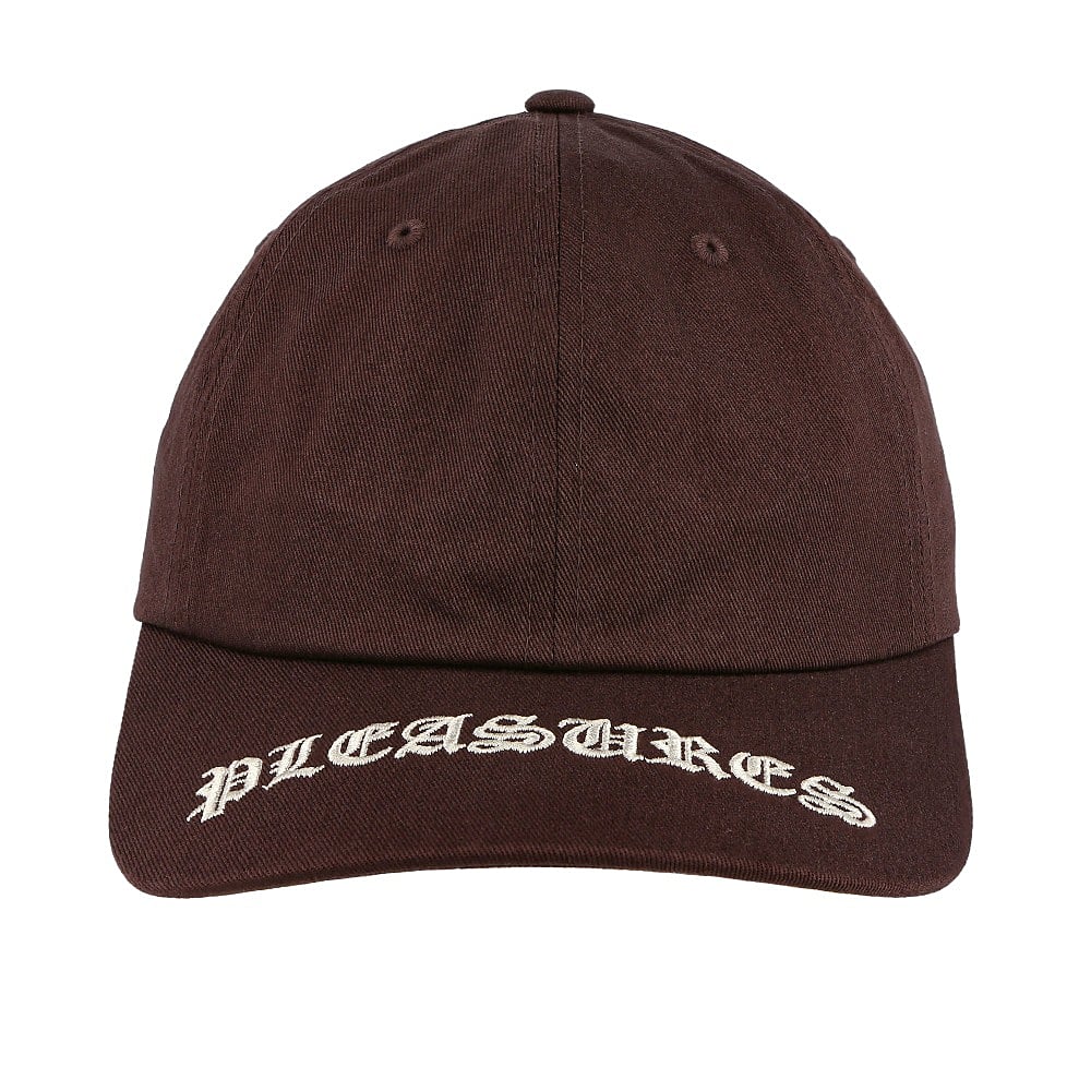 Pleasures Heavy Metal Low Profile Snapback Brown Caps Detailfoto | Overkill