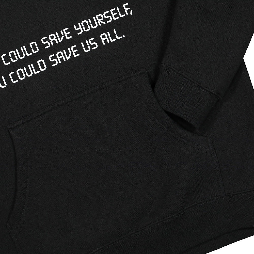Pleasures Save Yourself Hoody Black Hoodies Detailfoto | Overkill
