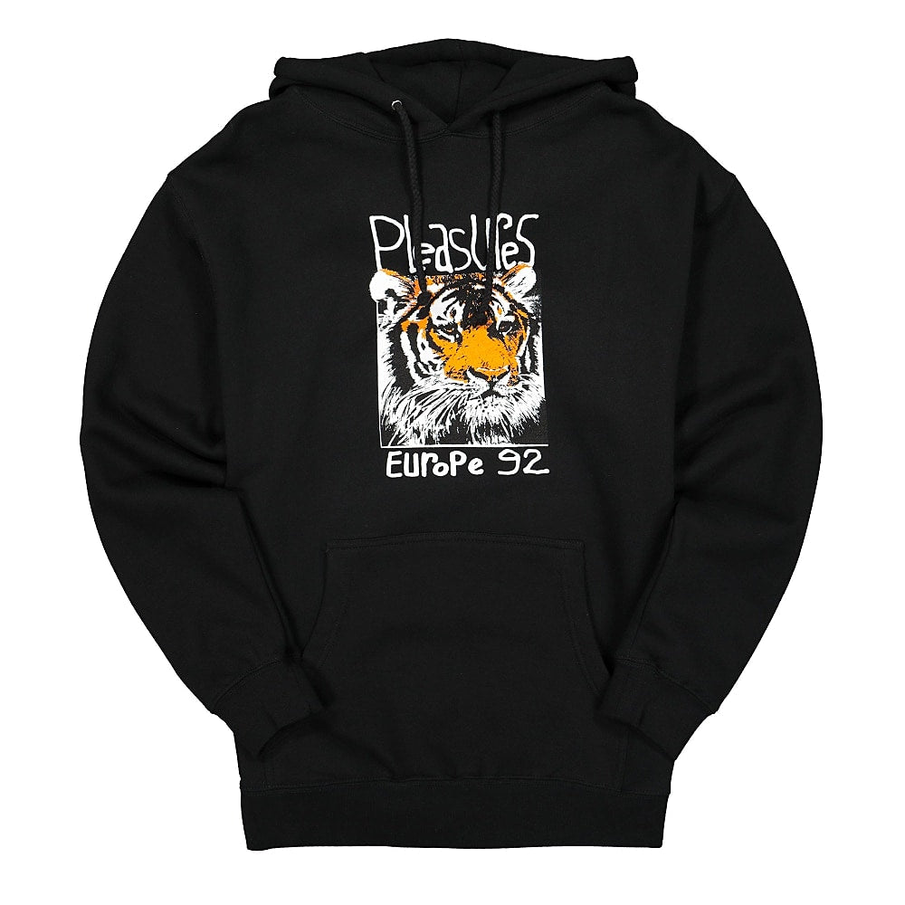 Pleasures Europe 92 Hoody Black Hoodies P20SP011 | Overkill
