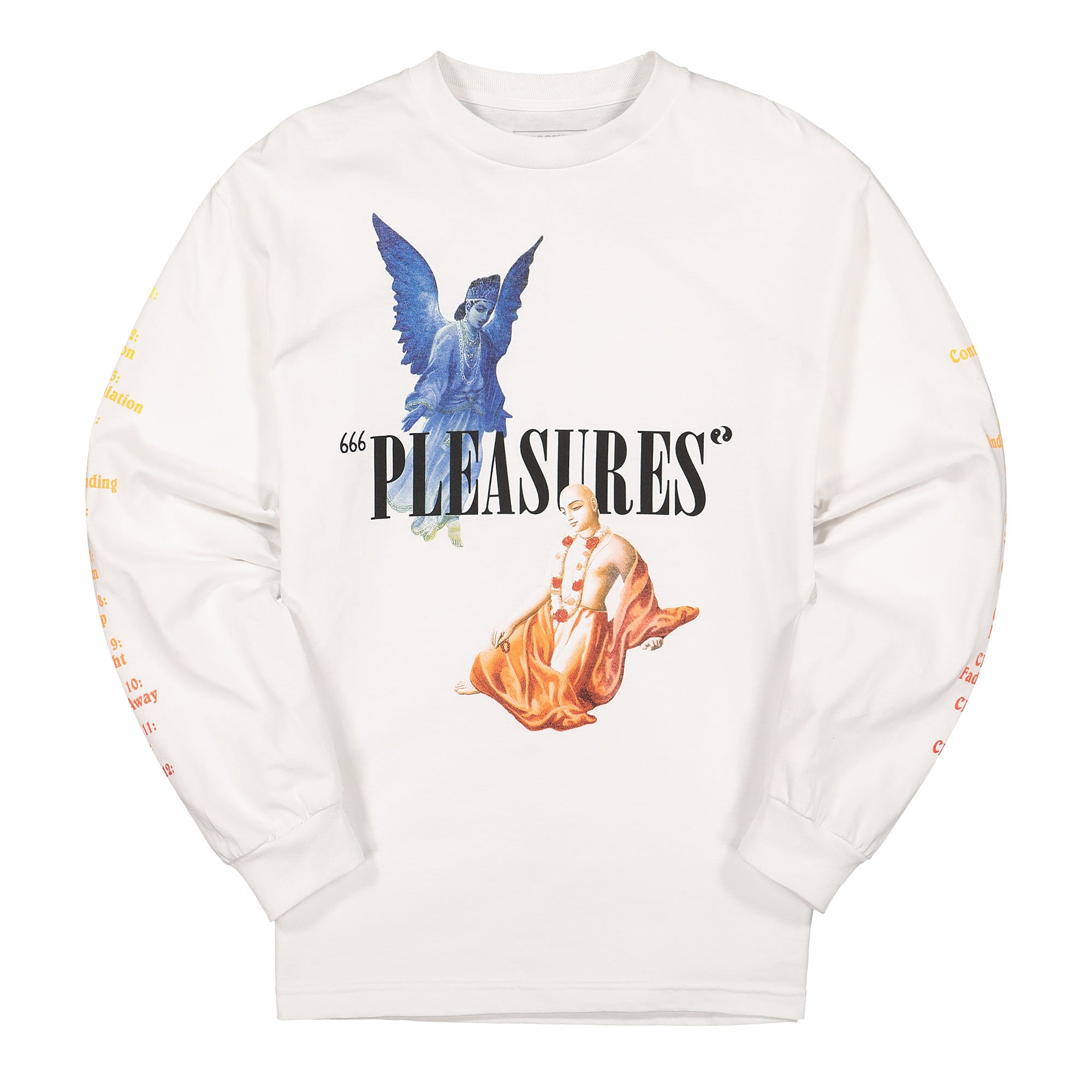 Pleasures Return Long Sleeve White Longsleeves P20SP020 | Overkill