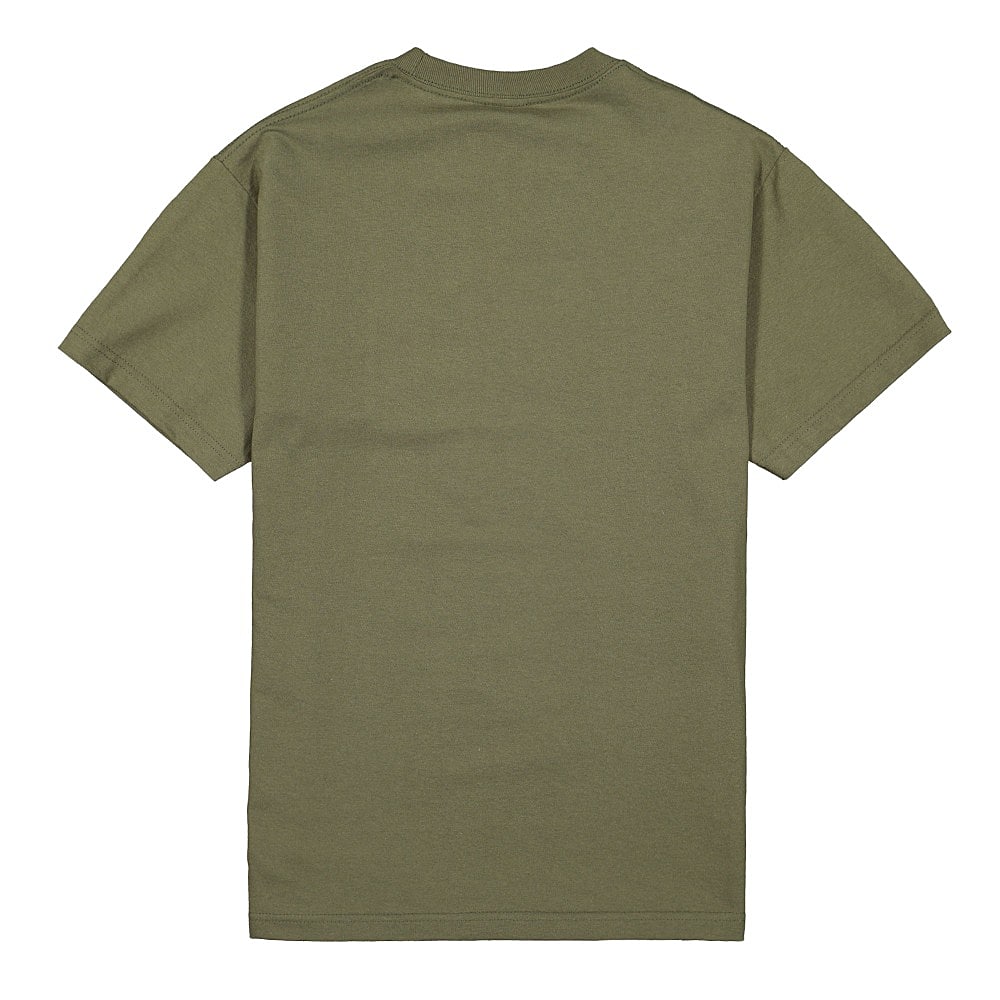 Pleasures Higher T- Shirt Olive Shirts Material | Overkill