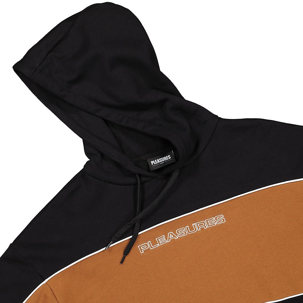Pleasures Moto Hoody Black Hoodies Close-up | Overkill