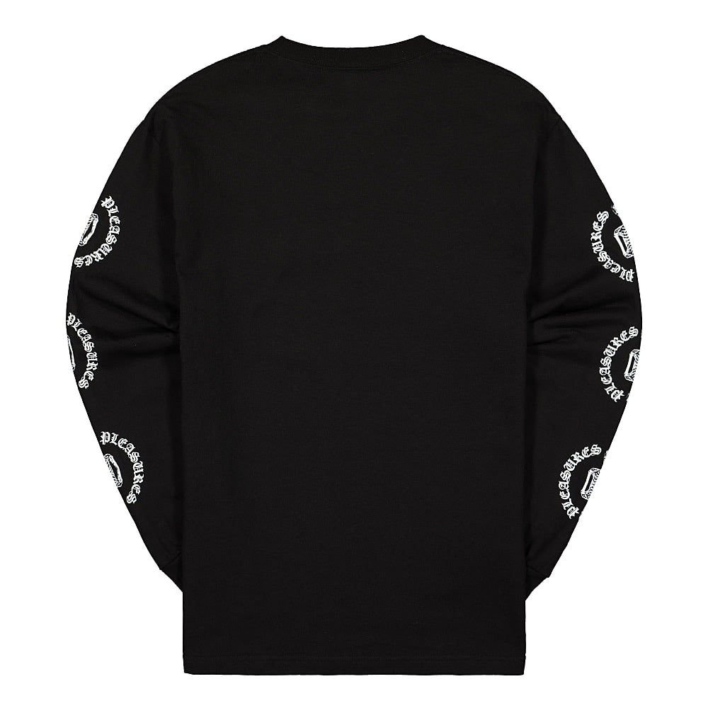 Pleasures Ritual Long Sleeve Shirt Black Shirts Material | Overkill