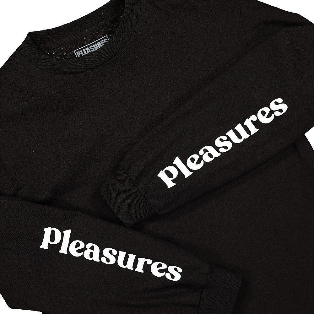 Pleasures Touch Long Sleeve Shirt Black Shirts Close-up | Overkill