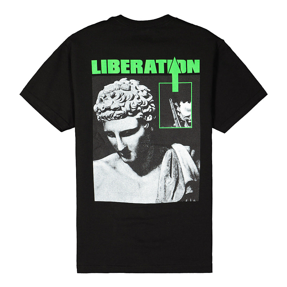 Pleasures Liberation T-Shirt Black T-Shirts Material | Overkill