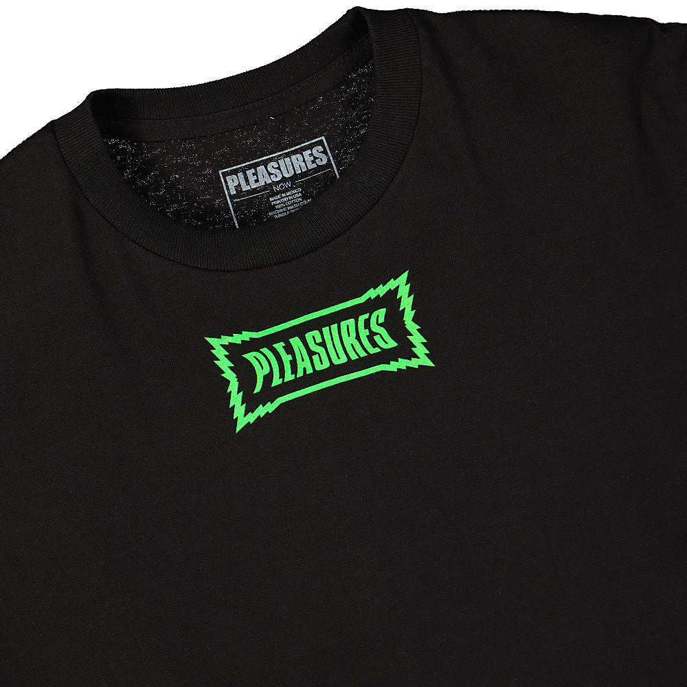 Pleasures Liberation T-Shirt Black T-Shirts Close-up | Overkill