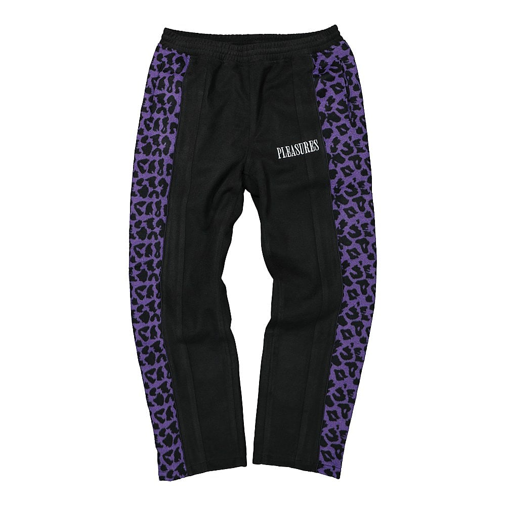Pleasures Memories Velour Pant Black Sweat & Track Pants P20W011 | Overkill
