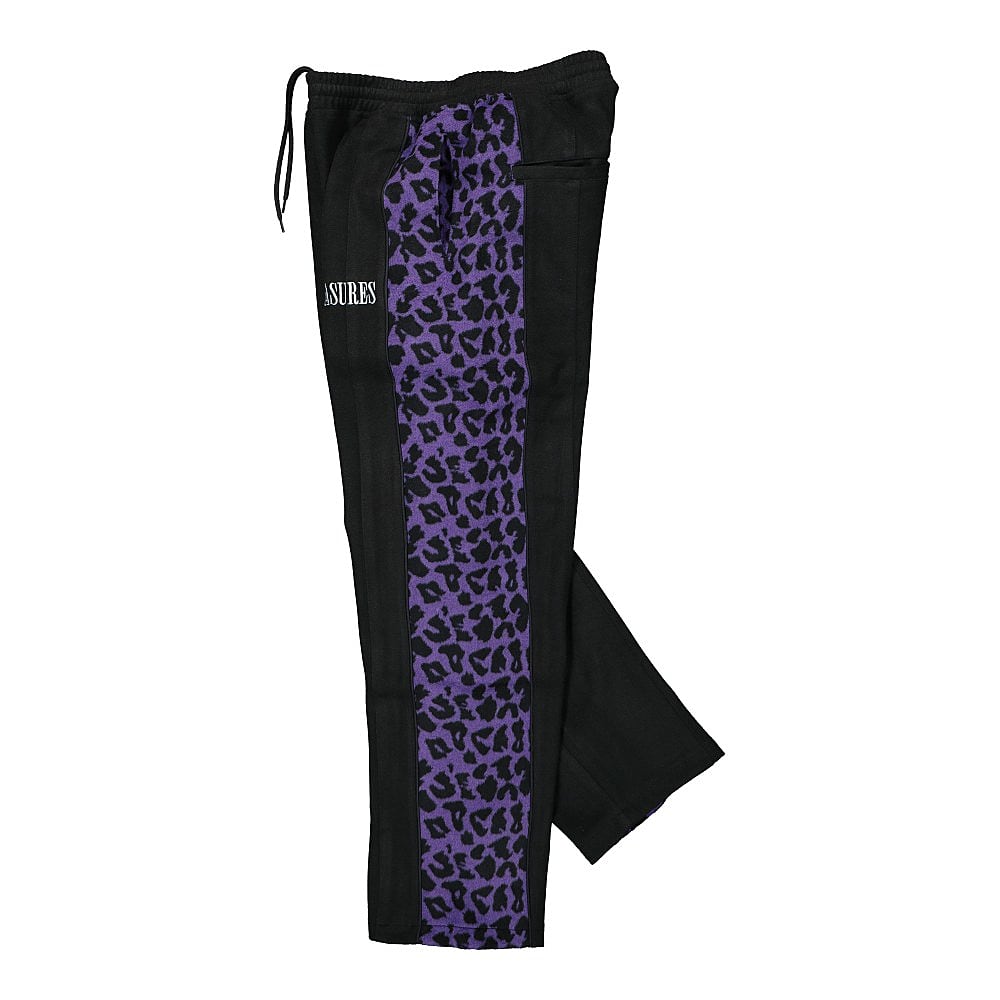 Pleasures Memories Velour Pant Black Sweat & Track Pants Close-up | Overkill