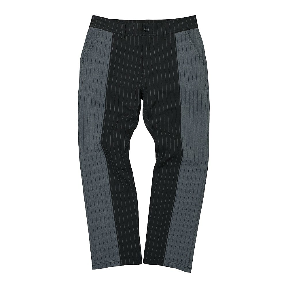 Pleasures Shock Stripe Pant Black / Grey Sweat & Track Pants P20W015 | Overkill