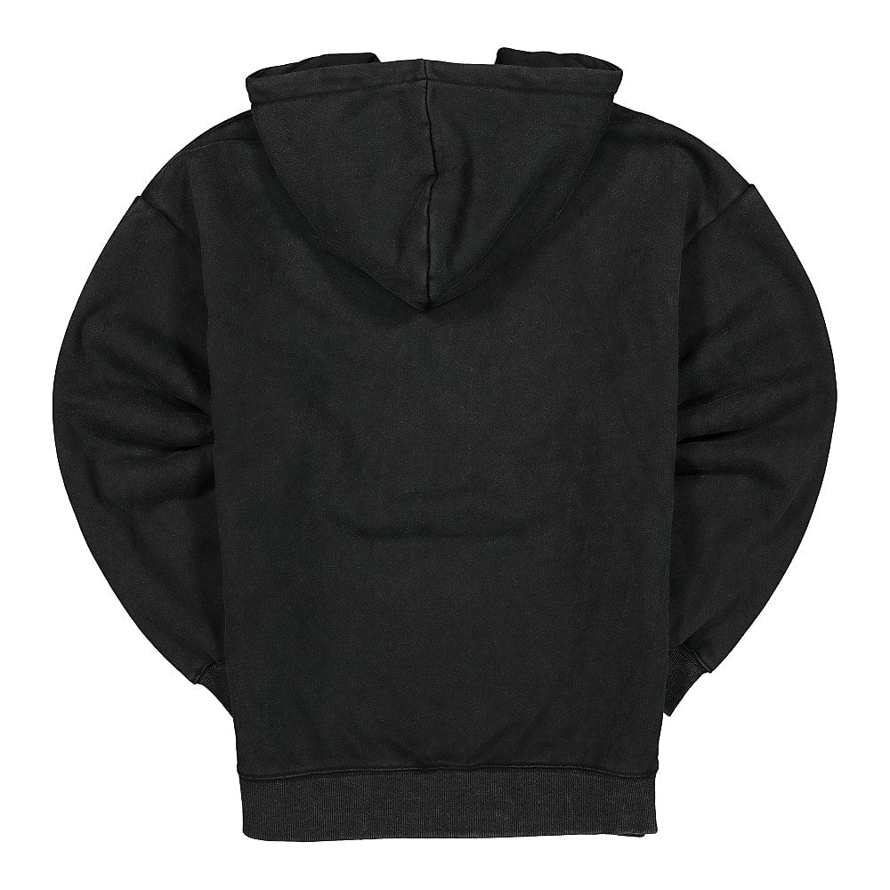 Pleasures Burnout Dyed Hoody Black Hoodies Material | Overkill