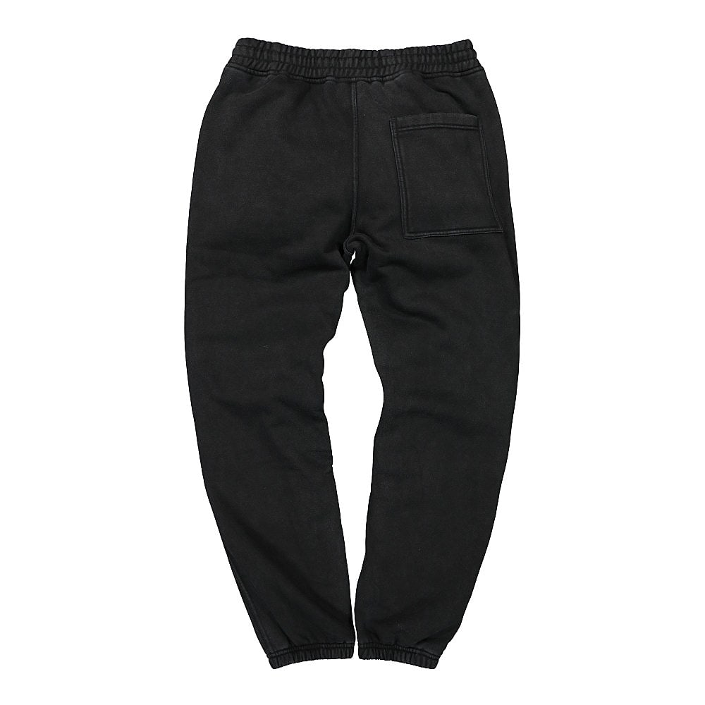 Pleasures Burnout Dyed Sweatpant Black Sweat & Track Pants Material | Overkill