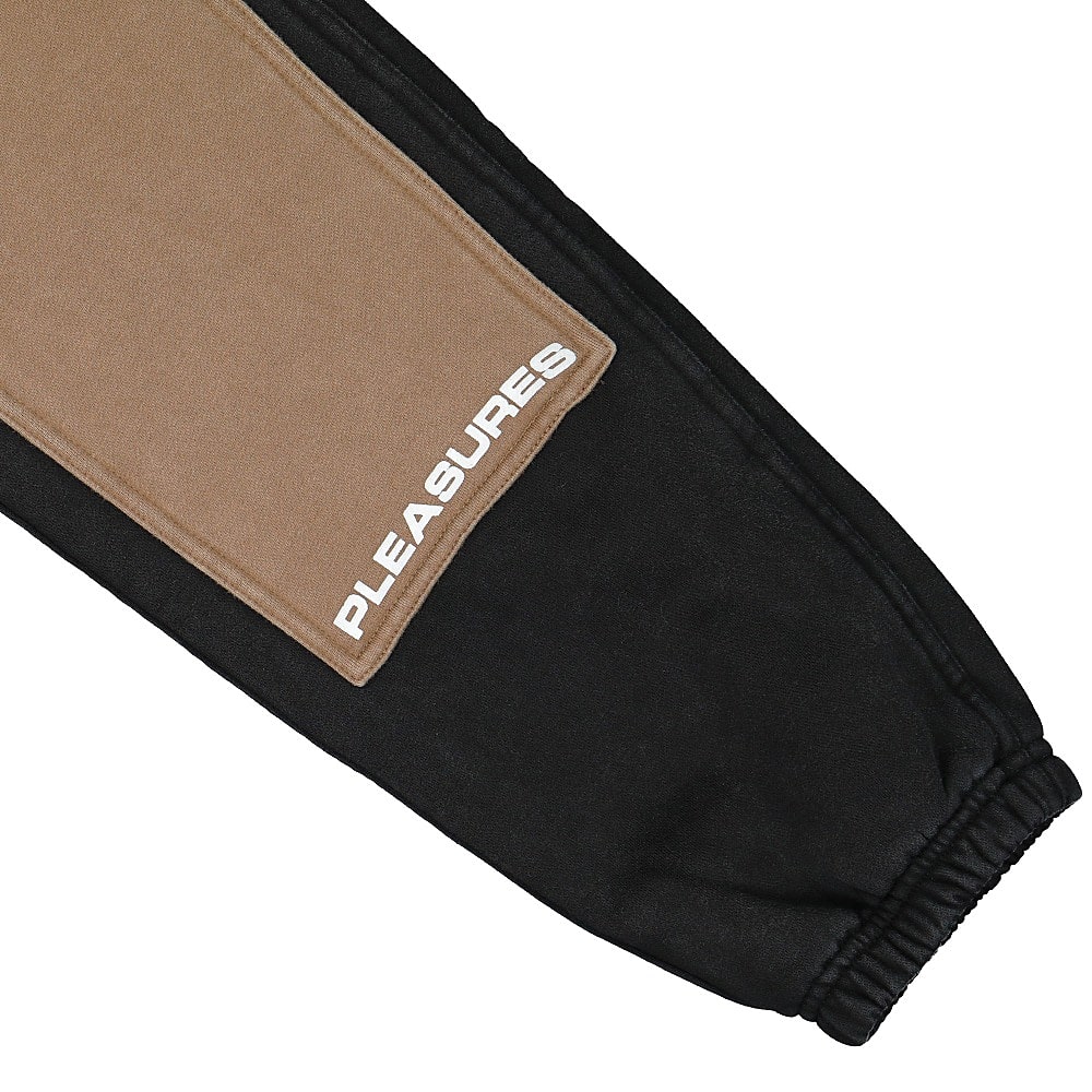 Pleasures Burnout Dyed Sweatpant Black Sweat & Track Pants Detailfoto | Overkill