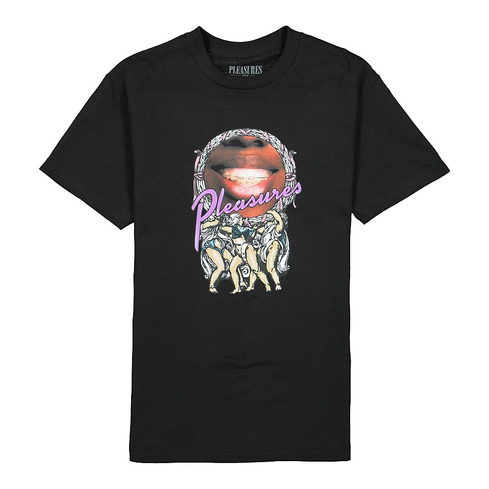 Pleasures Goddess T-Shirt Black T-Shirts P20W046 | Overkill