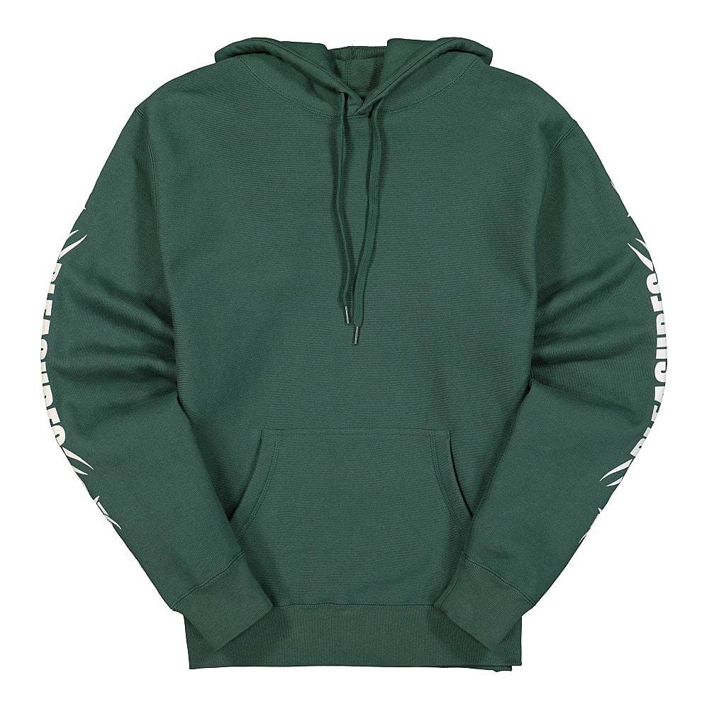 Pleasures Razor Logo Hoody Dark Green Hoodies P20W051 | Overkill