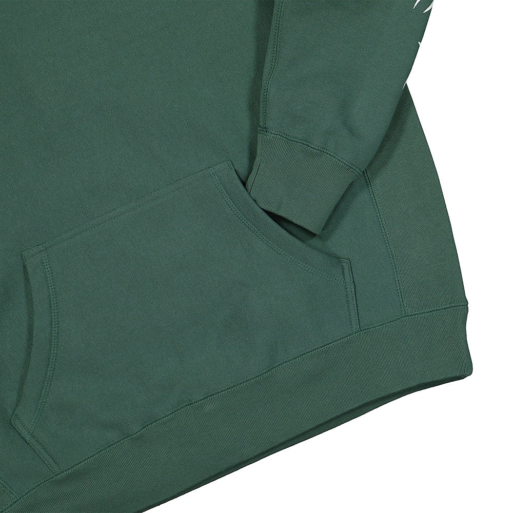 Pleasures Razor Logo Hoody Dark Green Hoodies Detailfoto | Overkill