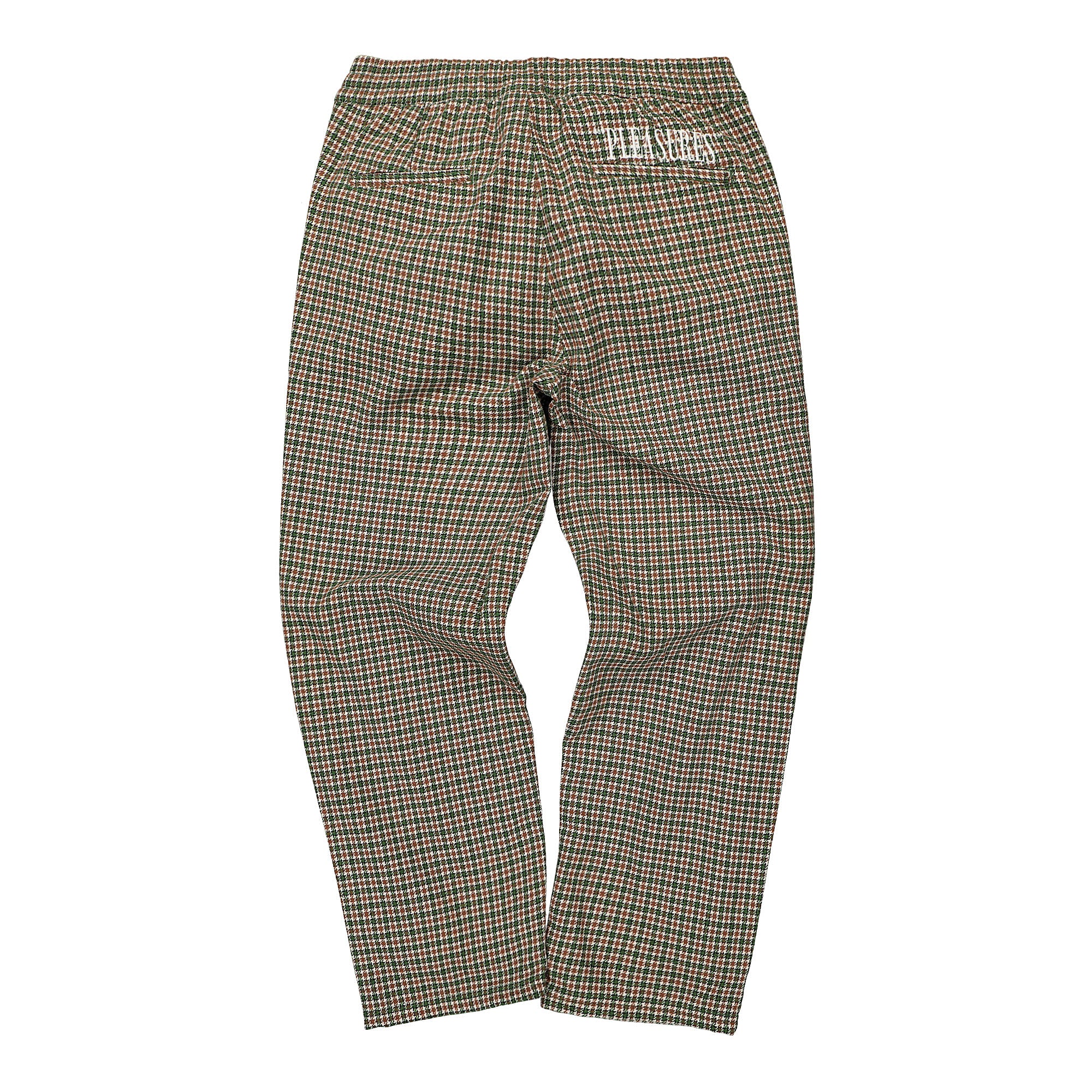 Pleasures Ignition Plaid Pant Green Casual Pants Material | Overkill