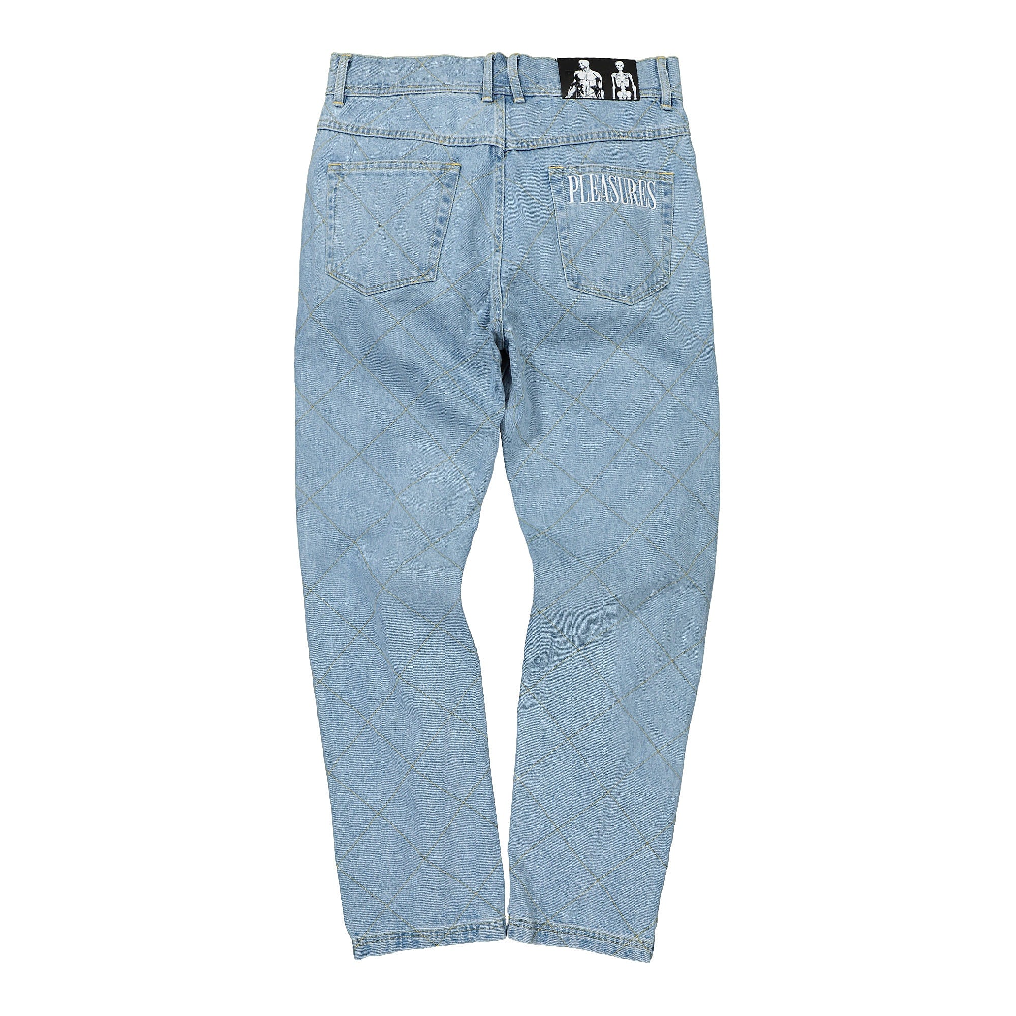 Pleasures Feeling Denim Washed Jeans Material | Overkill