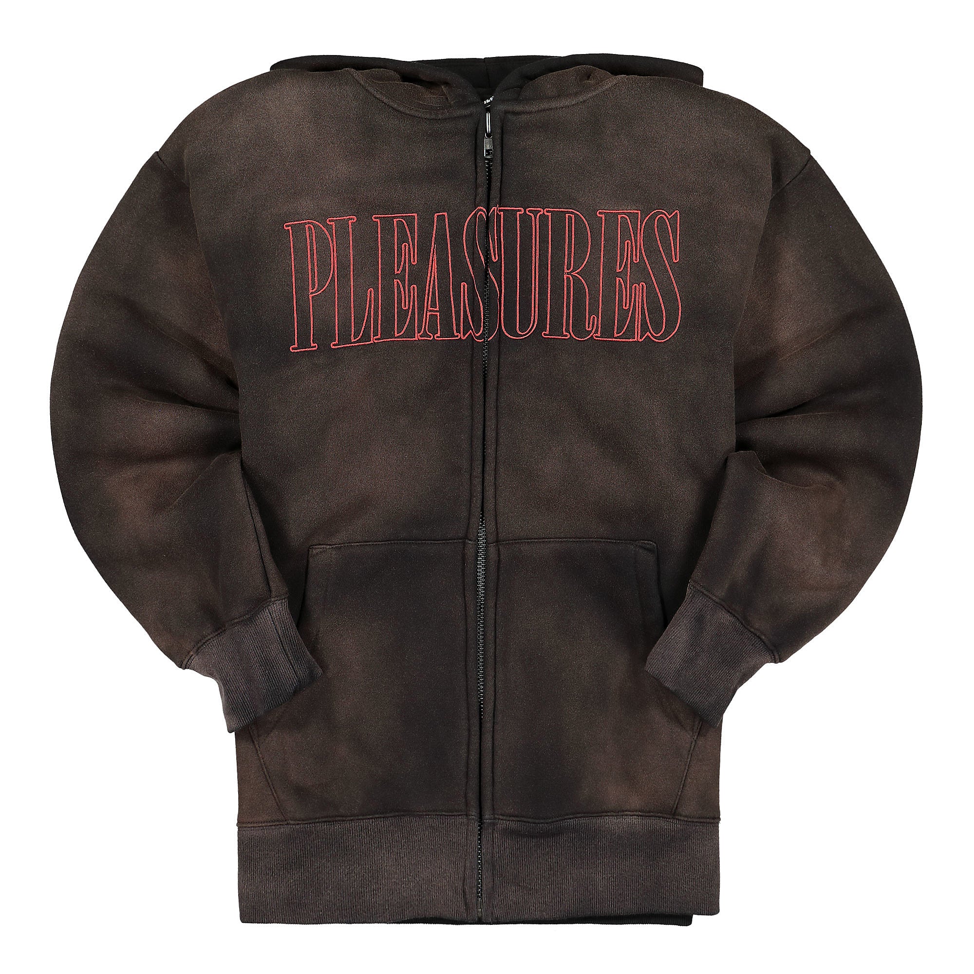 Pleasures Gospel Zip Hoody Black Shirts P21F022 | Overkill
